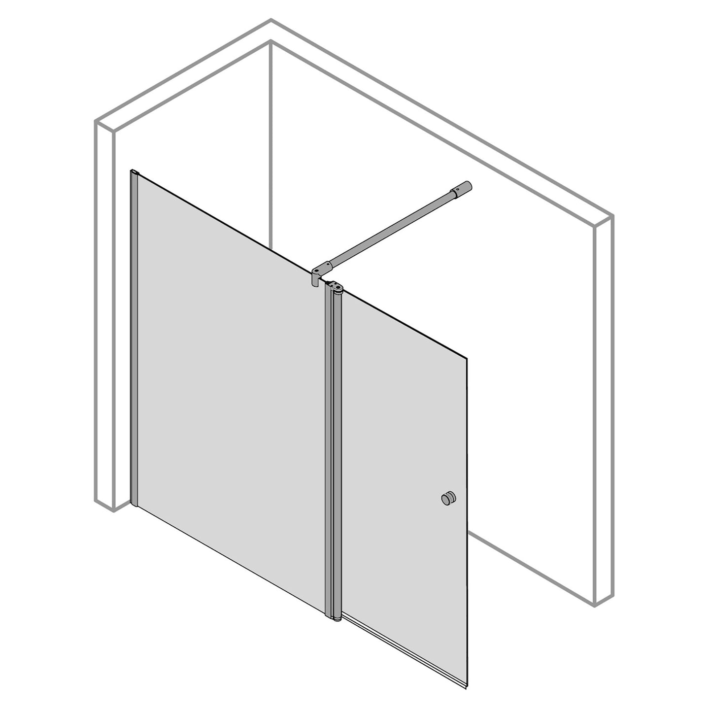 Breuer Duschkabinen Serie Entra