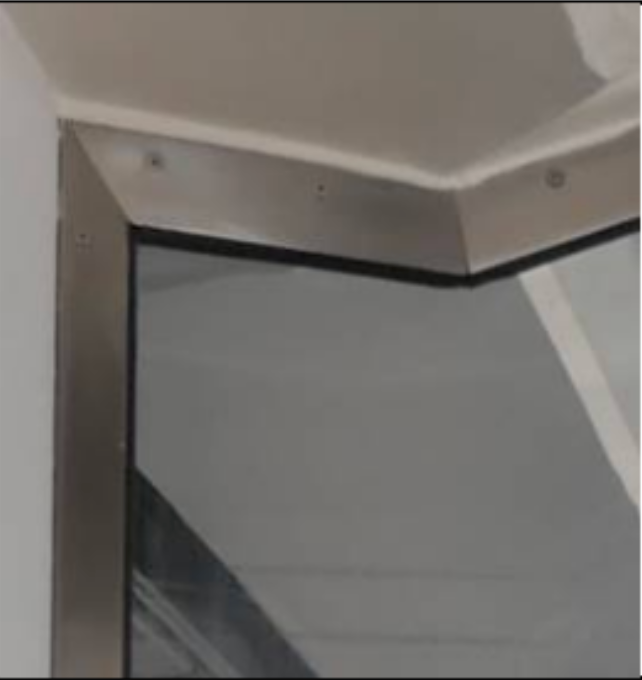 Pfostenlose Ganzglas-Trennwand Typ 5 (inkl. System-Türen) – ReUse
