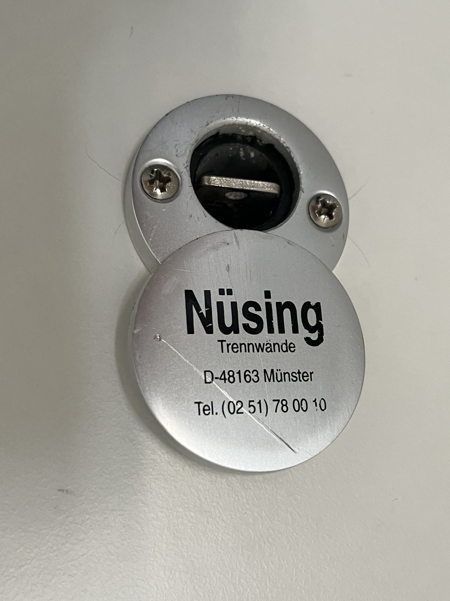 Mobile Trennwand - Raumteiler - Nüsing - Made in Germany - weiß