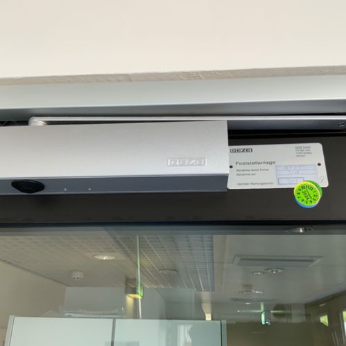 Doppelflügelige Brandschutztüre Glas T30-2-RS-FSA B170 H240