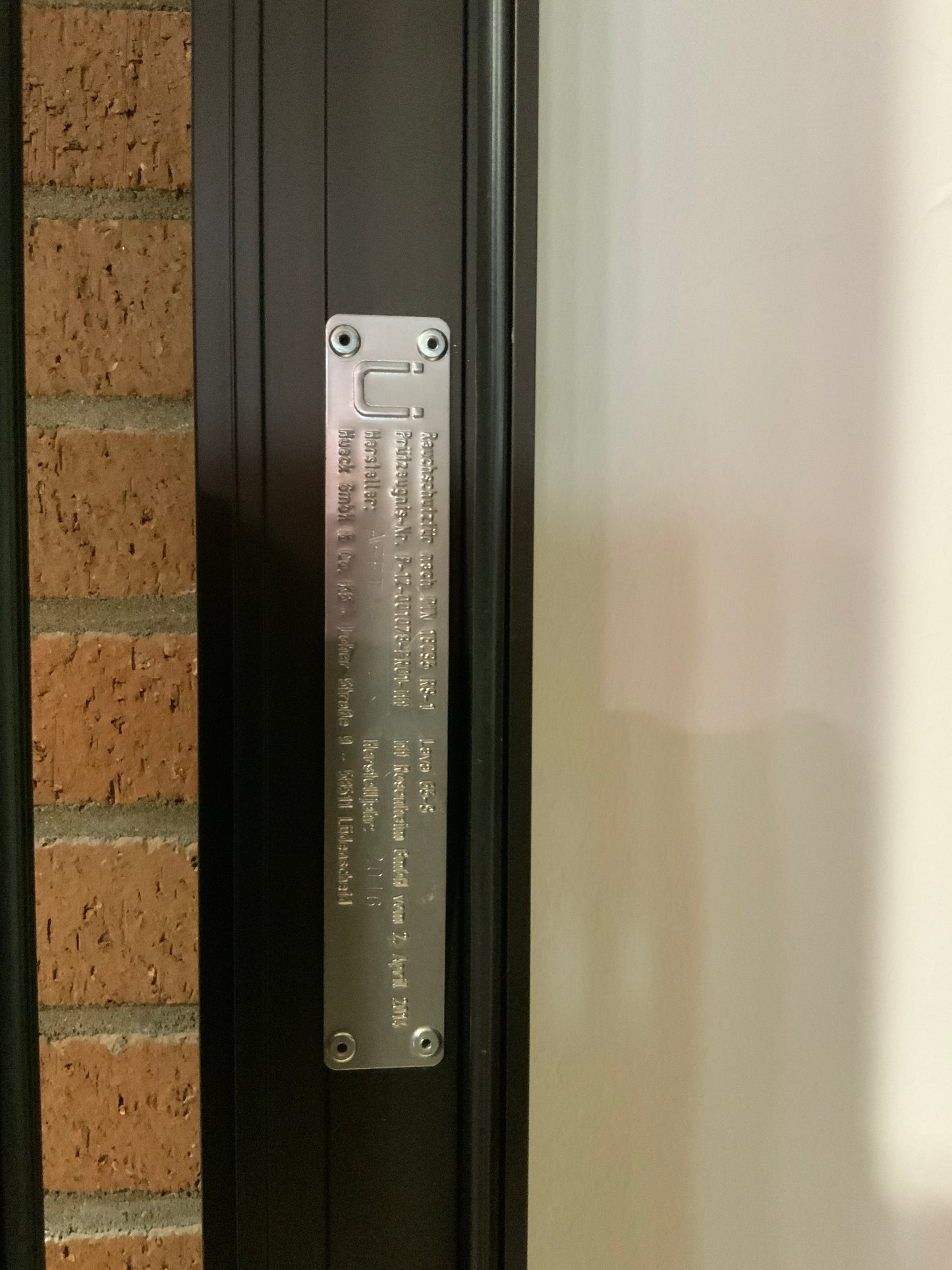 Rauchschutztür Glas RS-1 B148 H230.5 DIN L