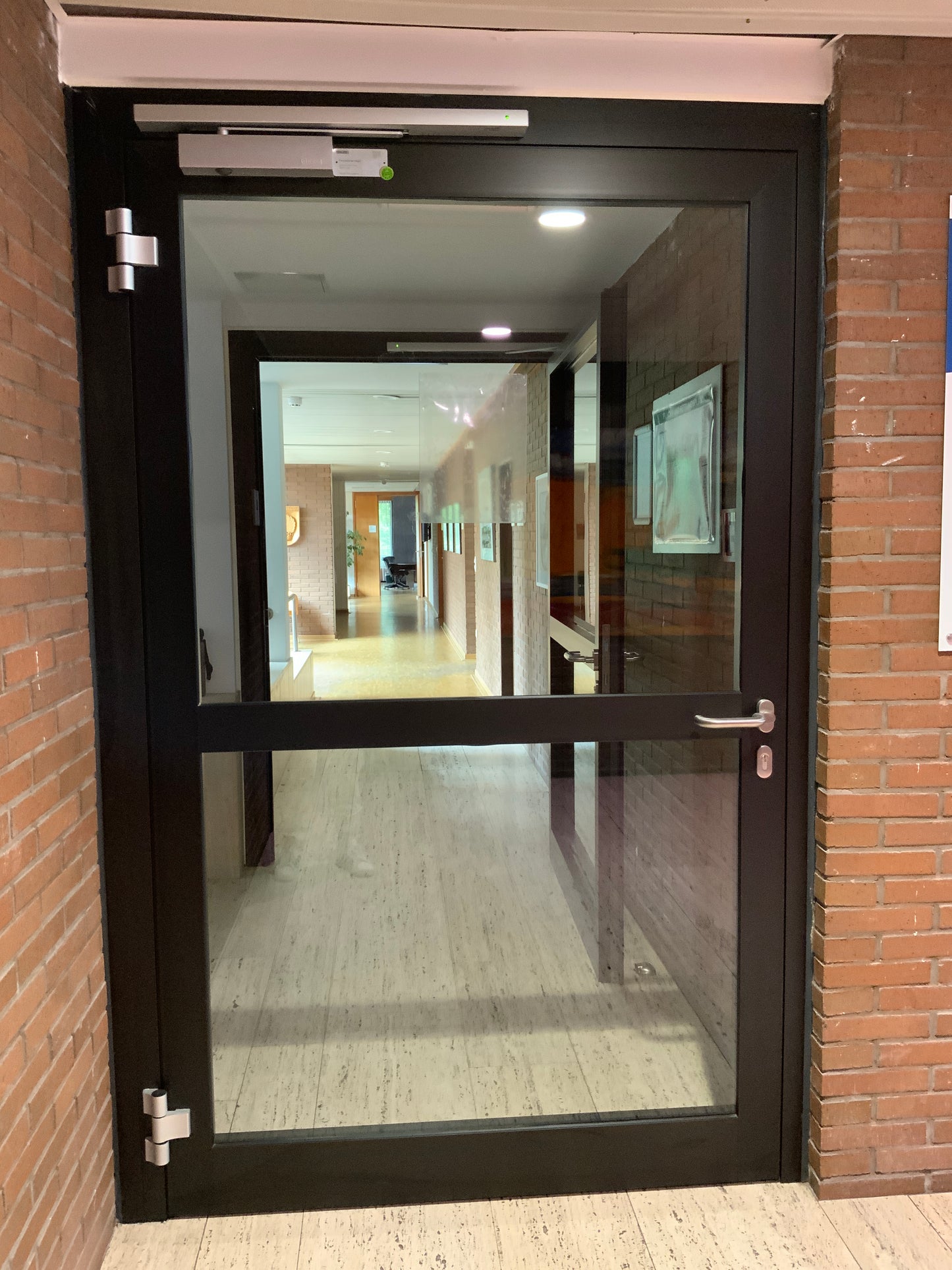 Rauchschutztür Glas RS-1 B148 H230.5 DIN L