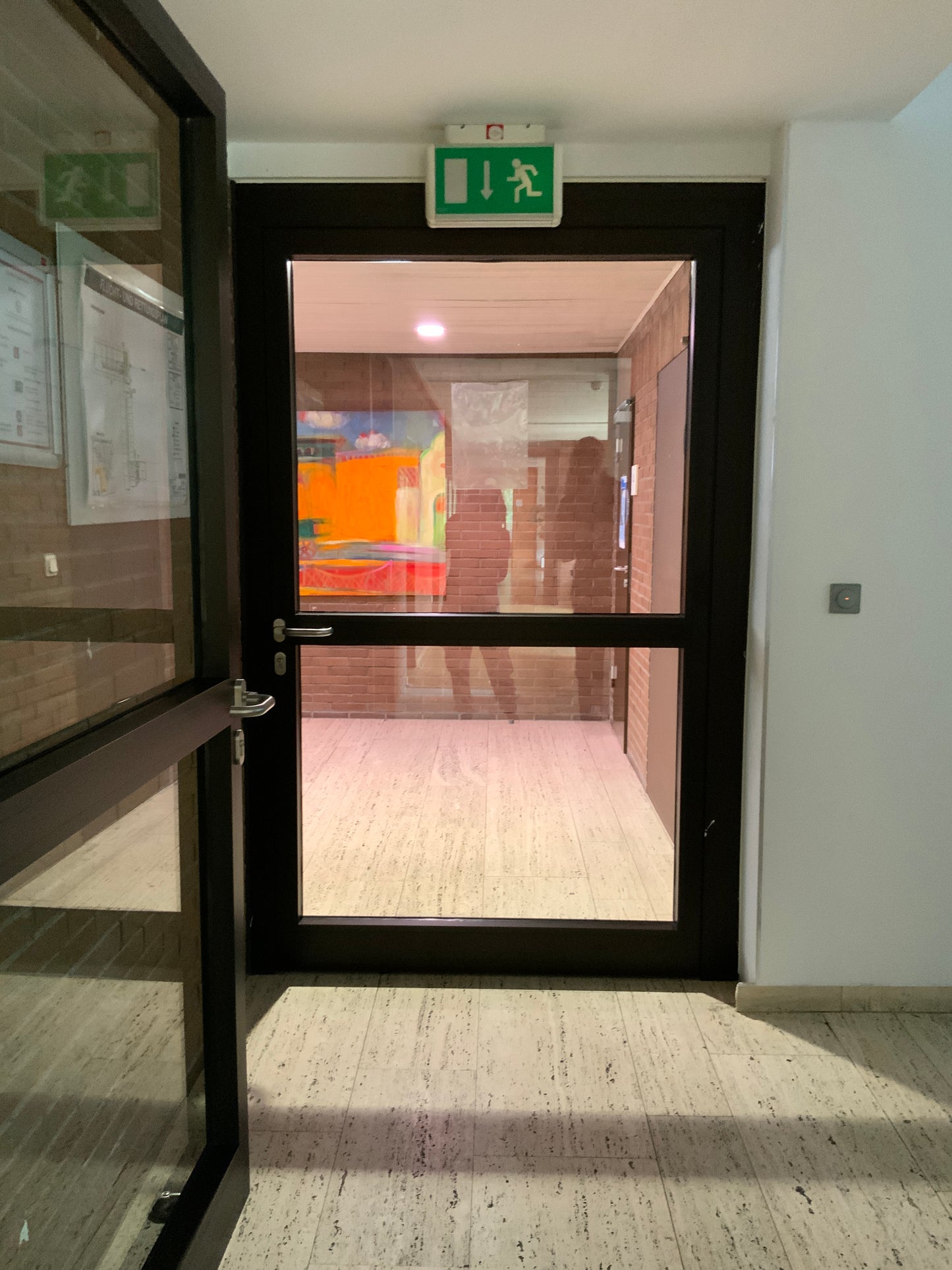 Rauchschutztür Glas RS-1 B148 H230.5 DIN L