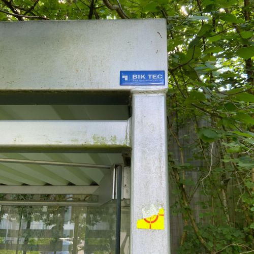 Raucherunterstand / Unterstand / Pavillon BIK TEC 4200x 2200x 2500 mm