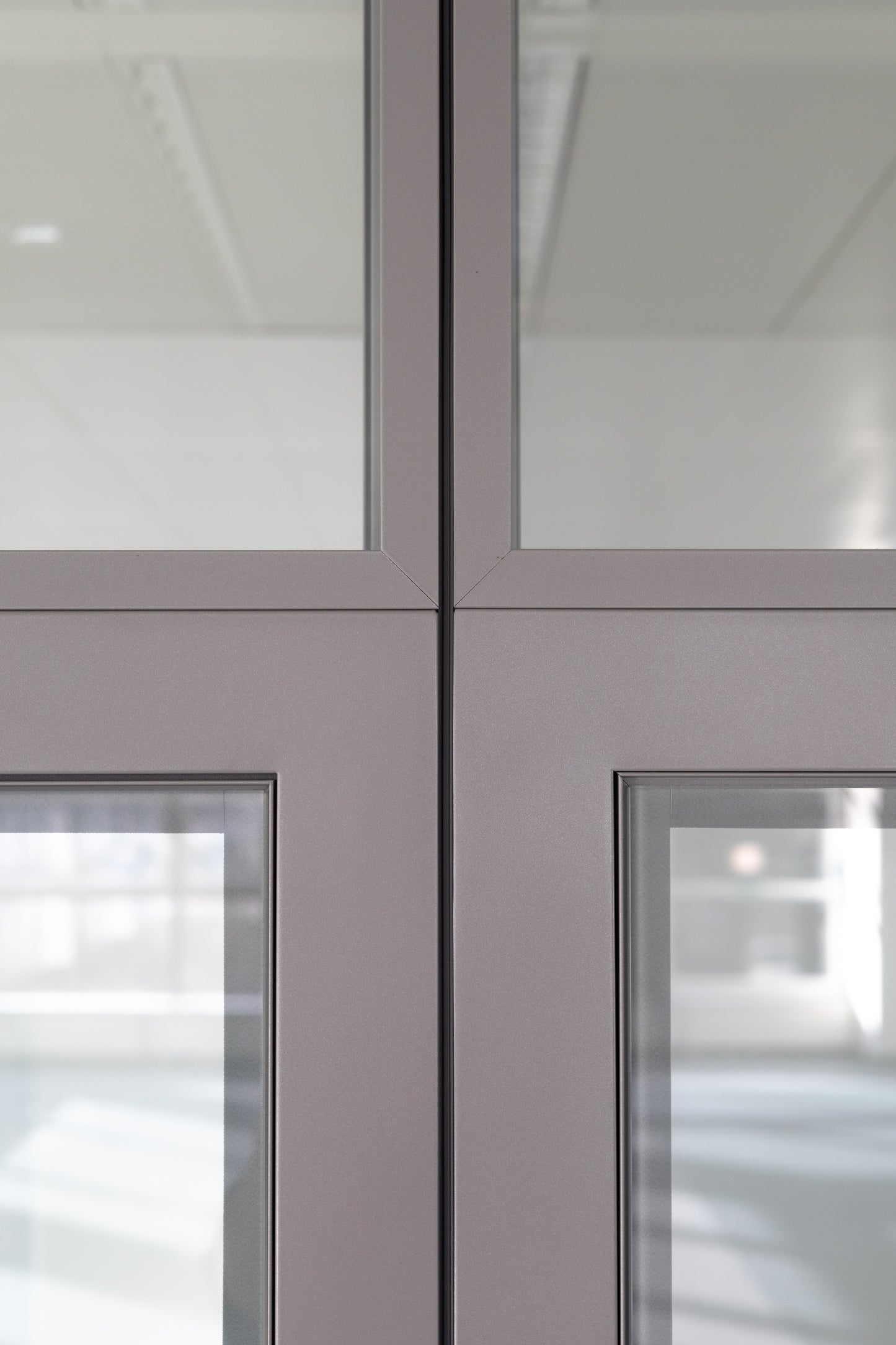 Trennwandsystem - Clestra Synops P85 Alu Fine Line