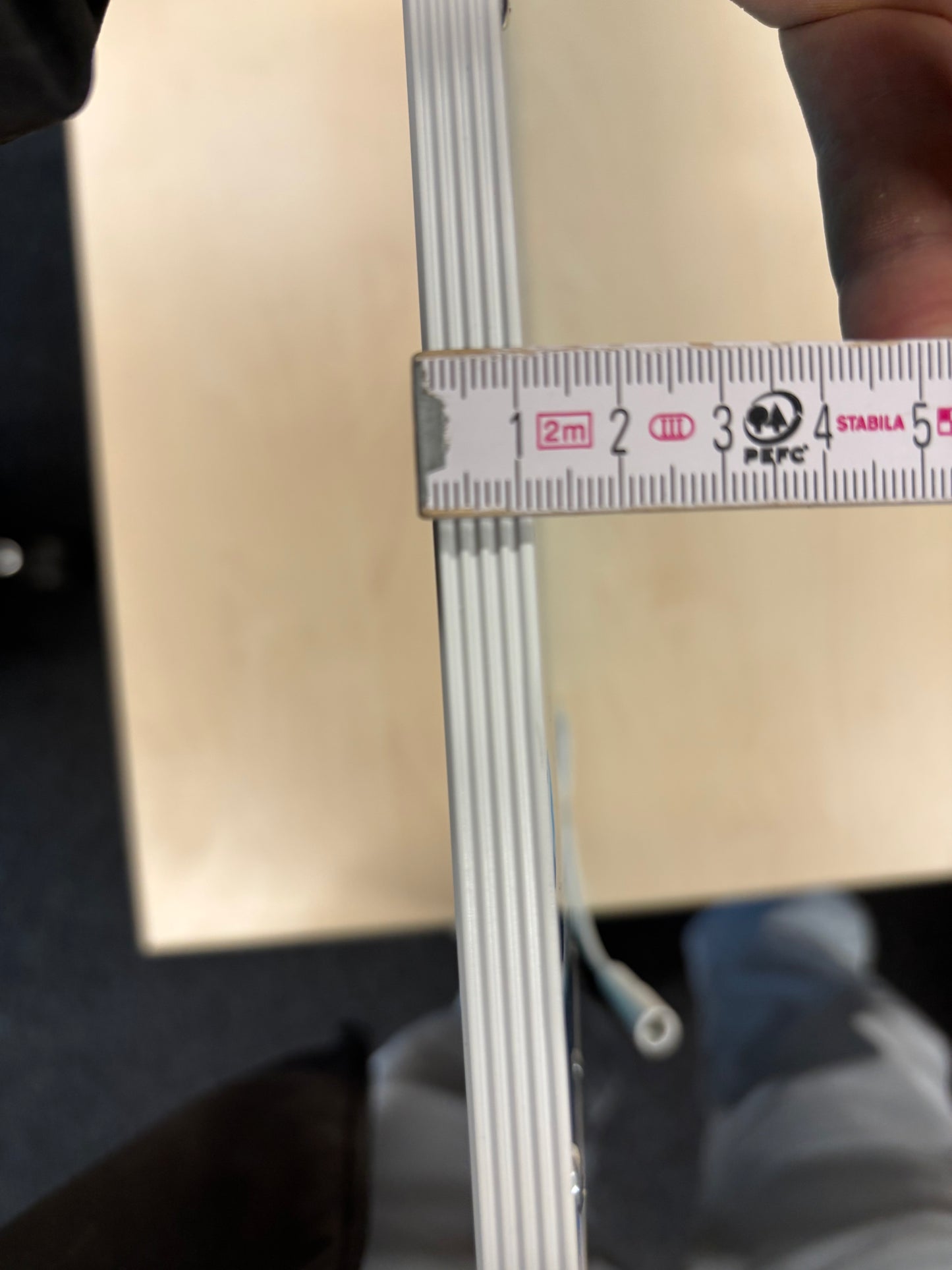 Pendelleuchte, Lenneper, DKL Edge Flat Panel, LED, 1195 x 295 x 10