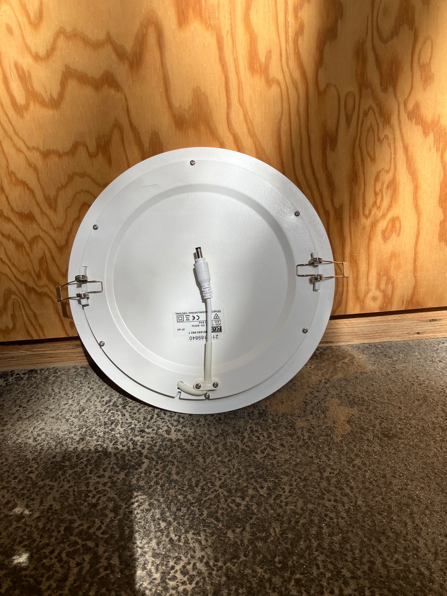 RZB Toledo Flat Round Einbau-Downlight LED, inkl. Trafo