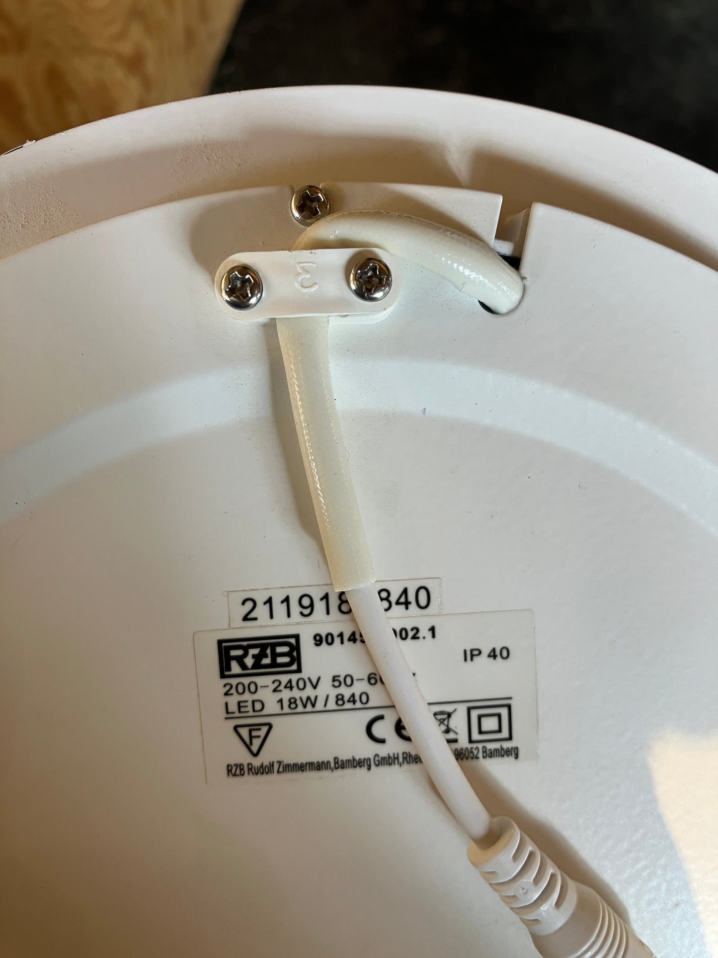 RZB Toledo Flat Round Einbau-Downlight LED, inkl. Trafo