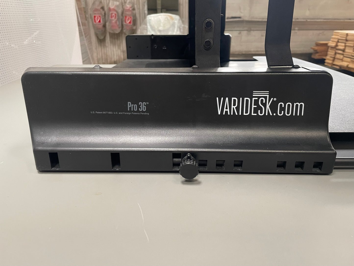 Stehtisch Schreibtischerhöhung Schreibtischaufsatz VARIDESK DURONIC