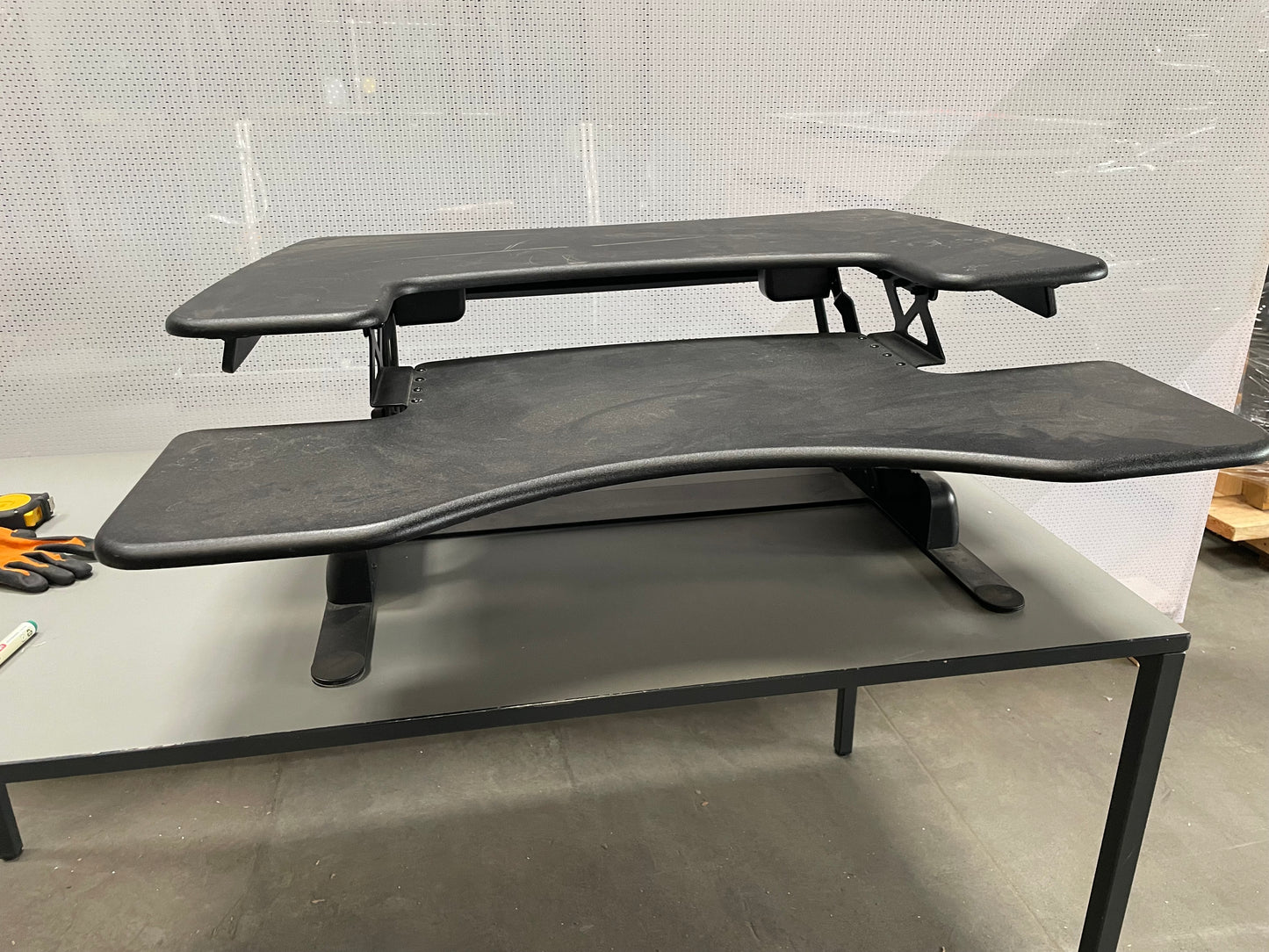 Stehtisch Schreibtischerhöhung Schreibtischaufsatz VARIDESK DURONIC
