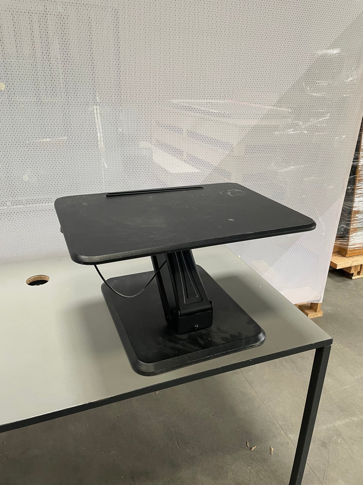 Stehtisch Schreibtischerhöhung Schreibtischaufsatz VARIDESK DURONIC