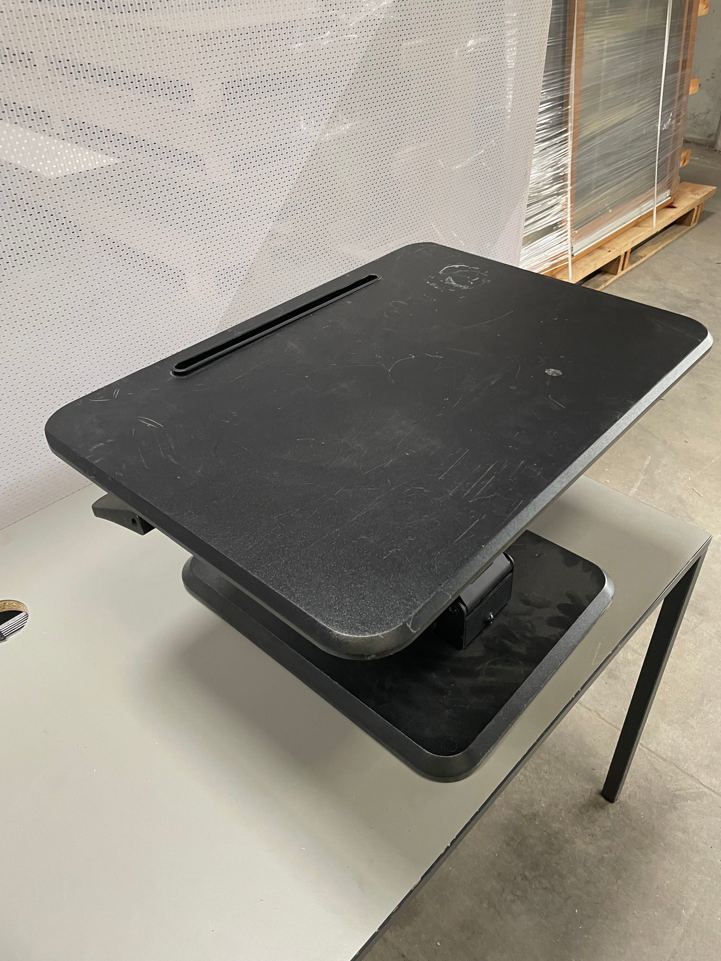 Stehtisch Schreibtischerhöhung Schreibtischaufsatz VARIDESK DURONIC