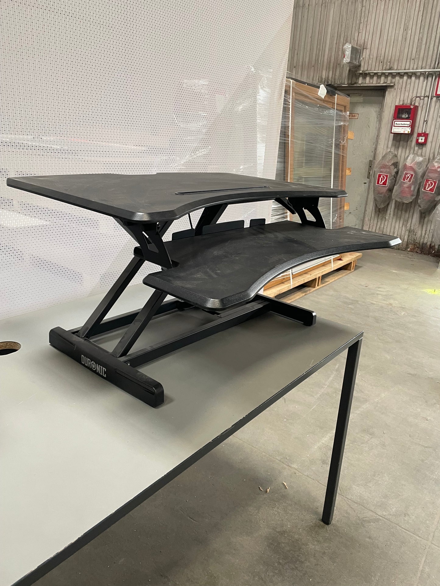 Stehtisch Schreibtischerhöhung Schreibtischaufsatz VARIDESK DURONIC