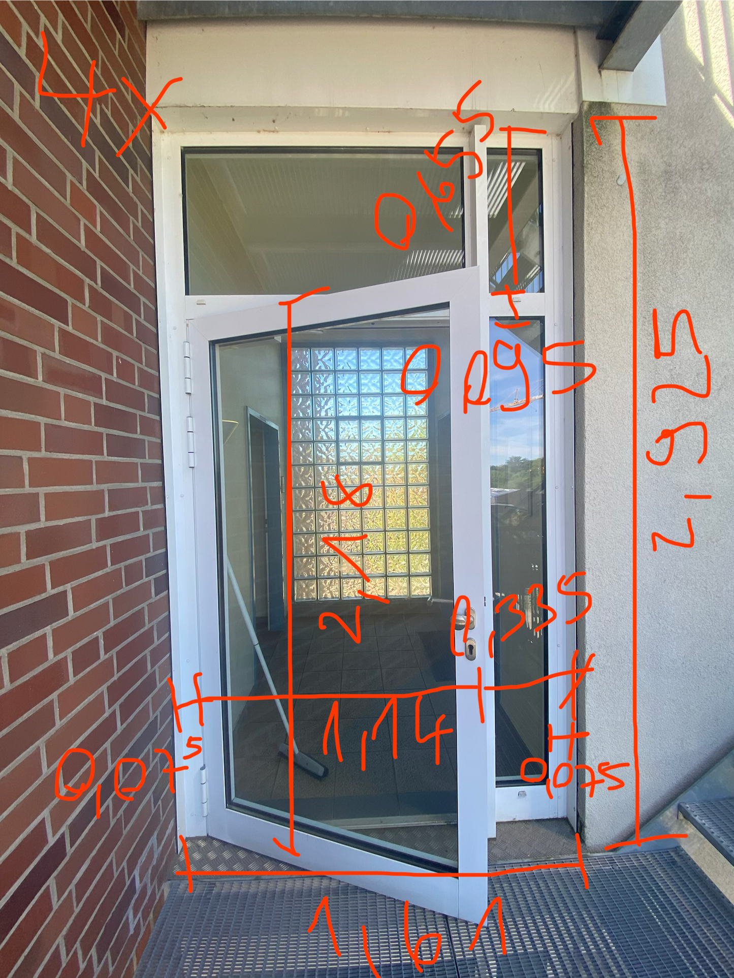 Alu-Glas-Innentüren ohne Zulassung | Verschiedene Ausführungen & Maße
