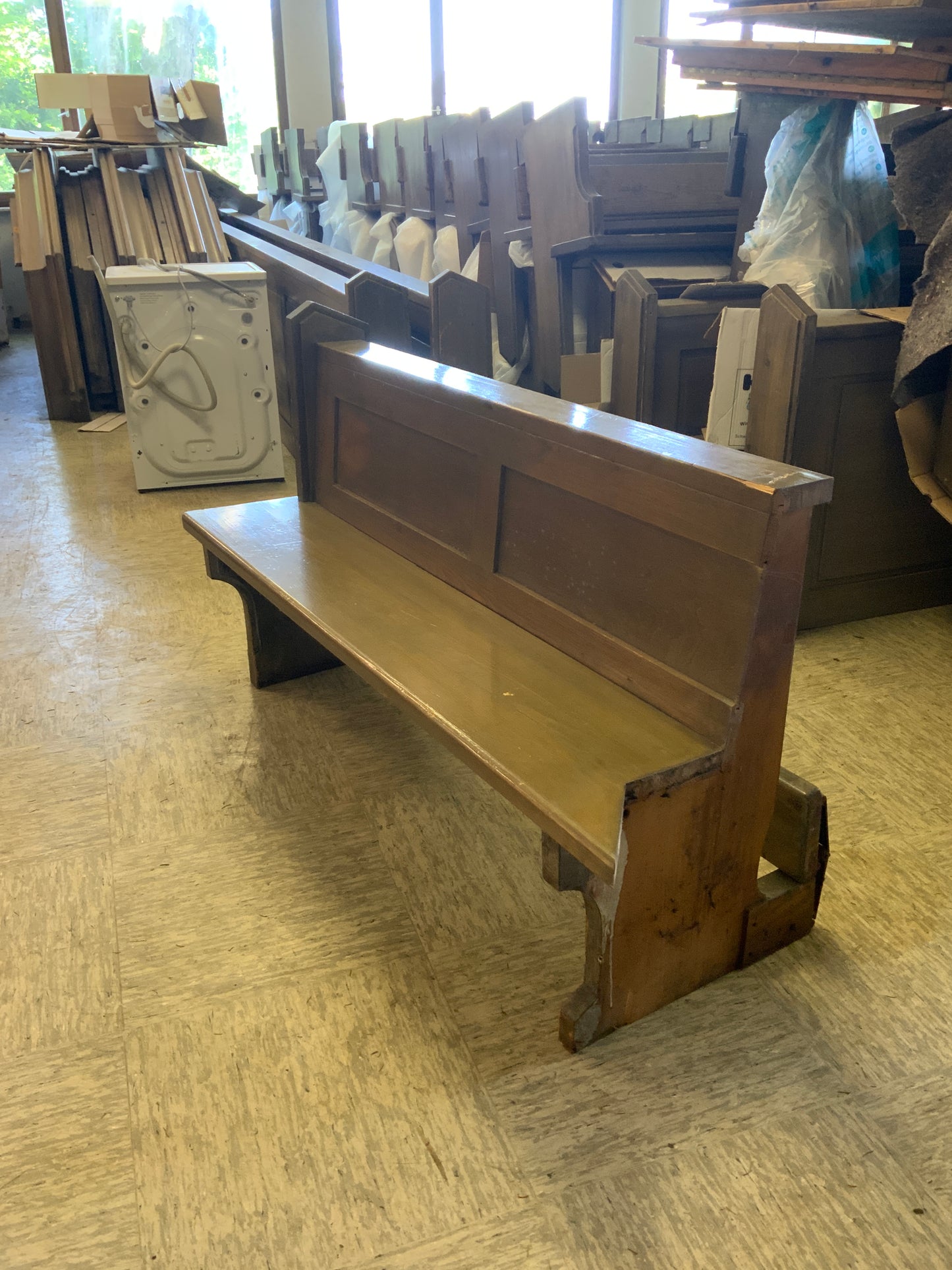 Kirchenbank - Holz 150x95x60cm