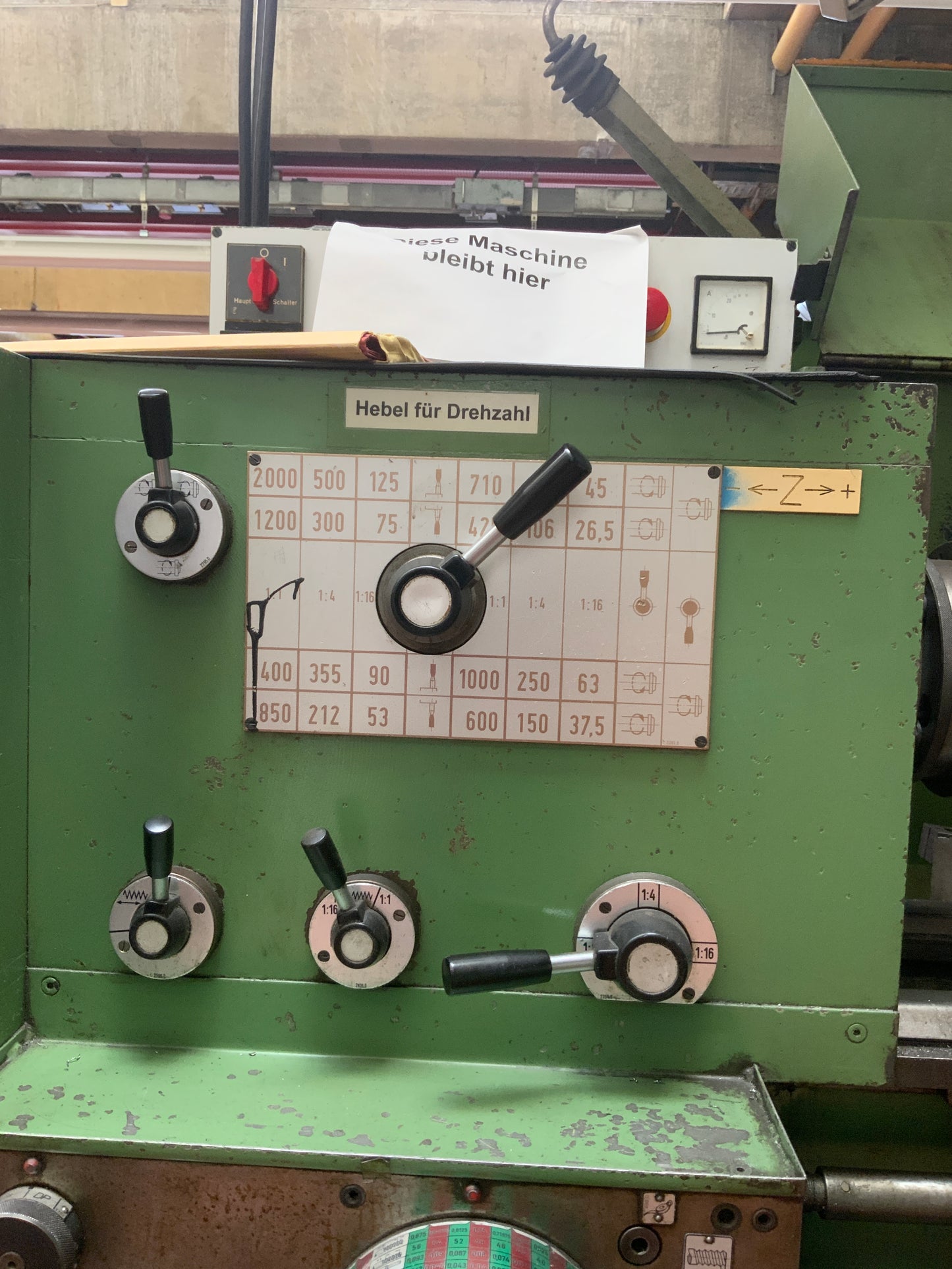 Weisser Junior - Drehmaschine
