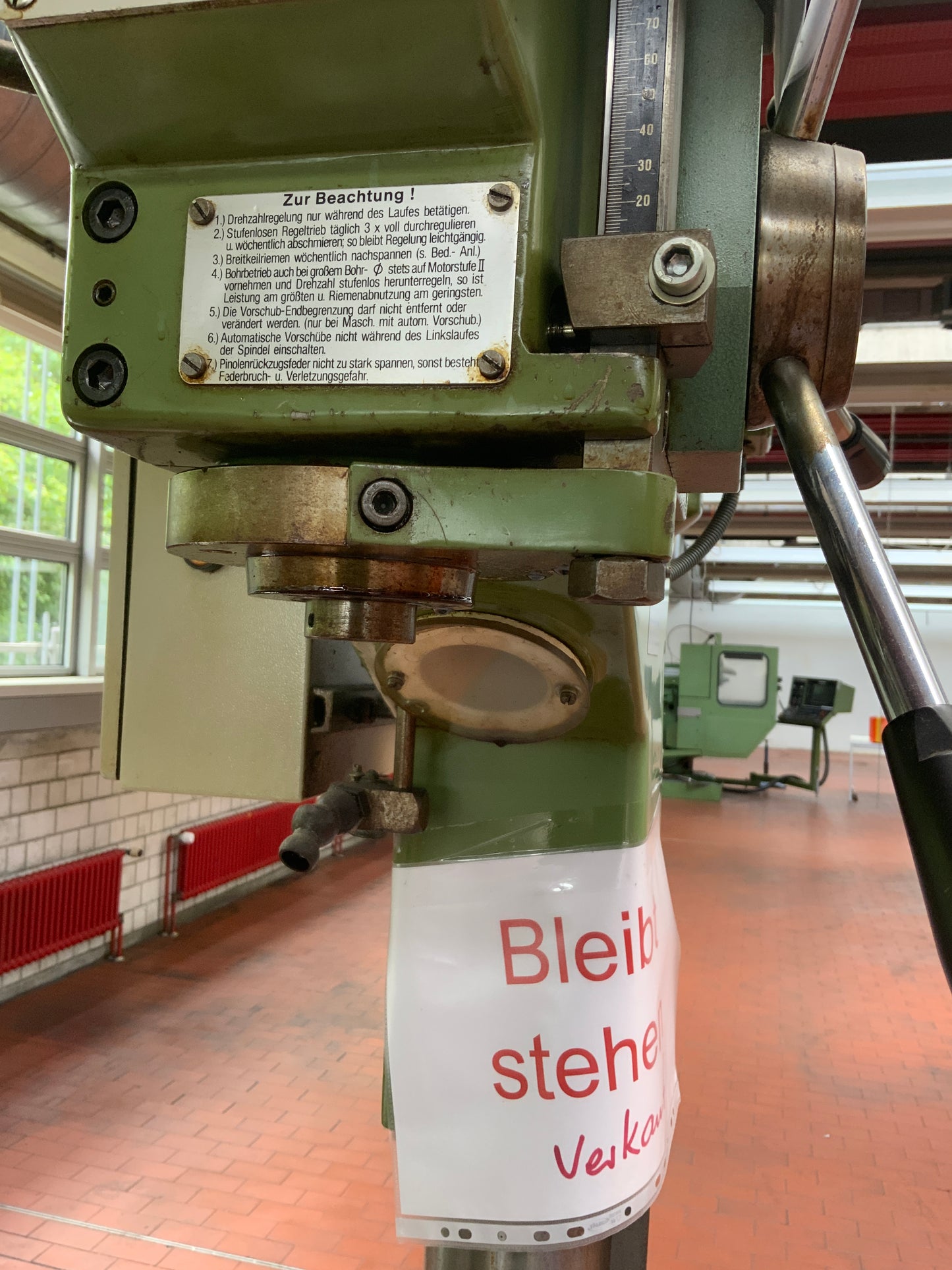 GILLARDON 6B 30 VE - Säulenbohrmaschine