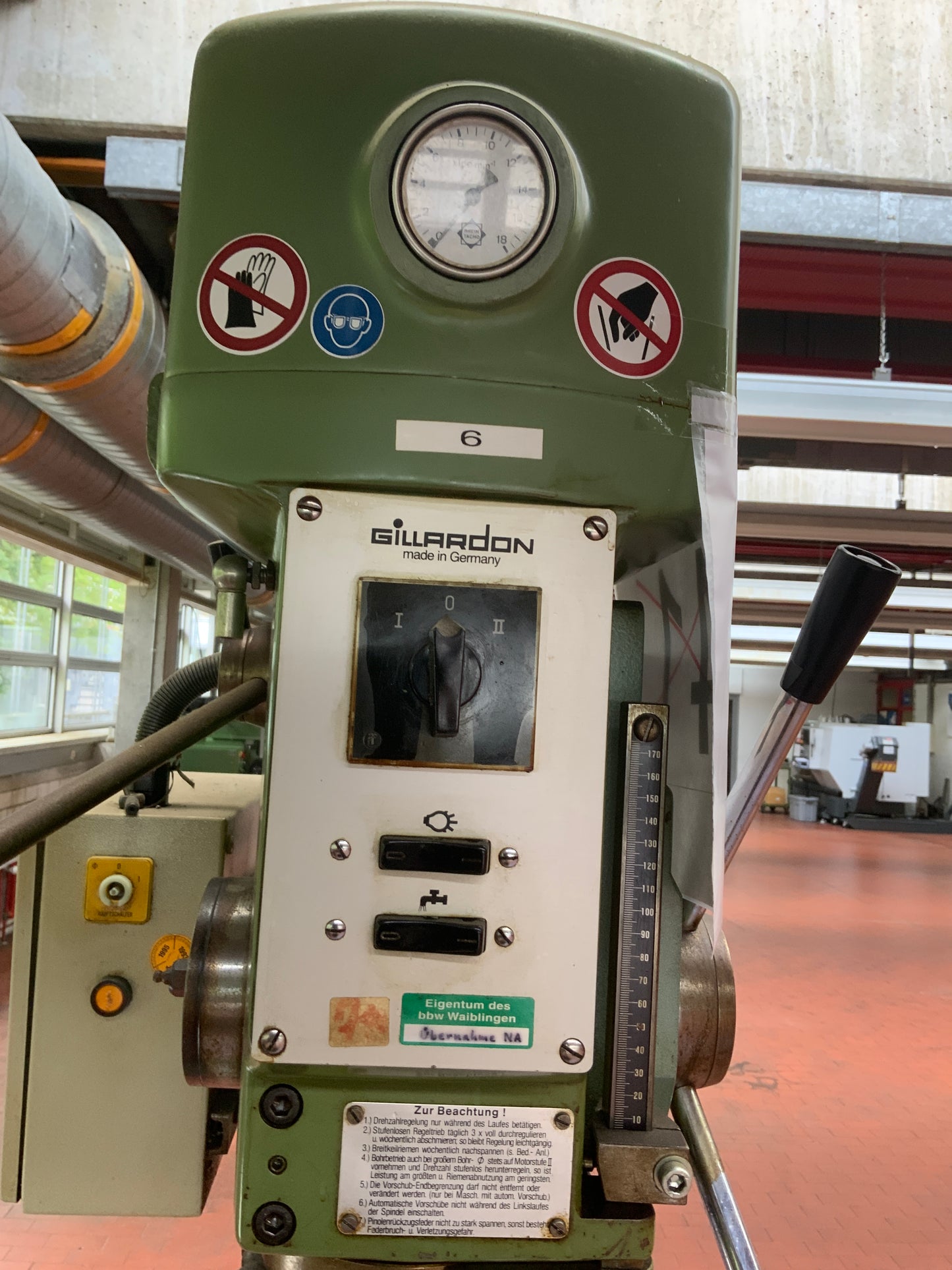 GILLARDON 6B 30 VE - Säulenbohrmaschine