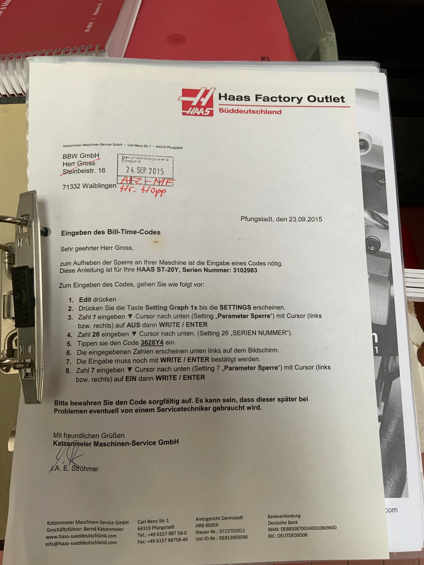 HAAS ST-20Y - CNC-Drehmaschine