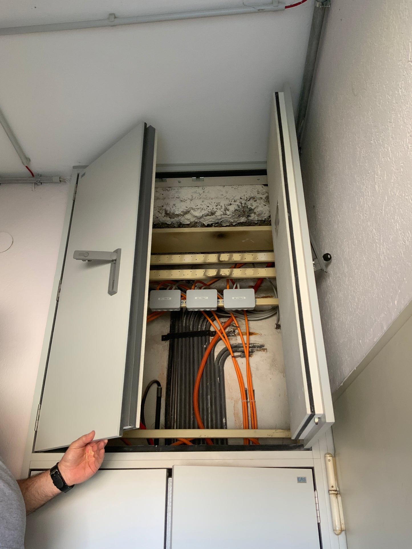 PROMAT-Schaltschrank - Metall - B 80cm H 170cm