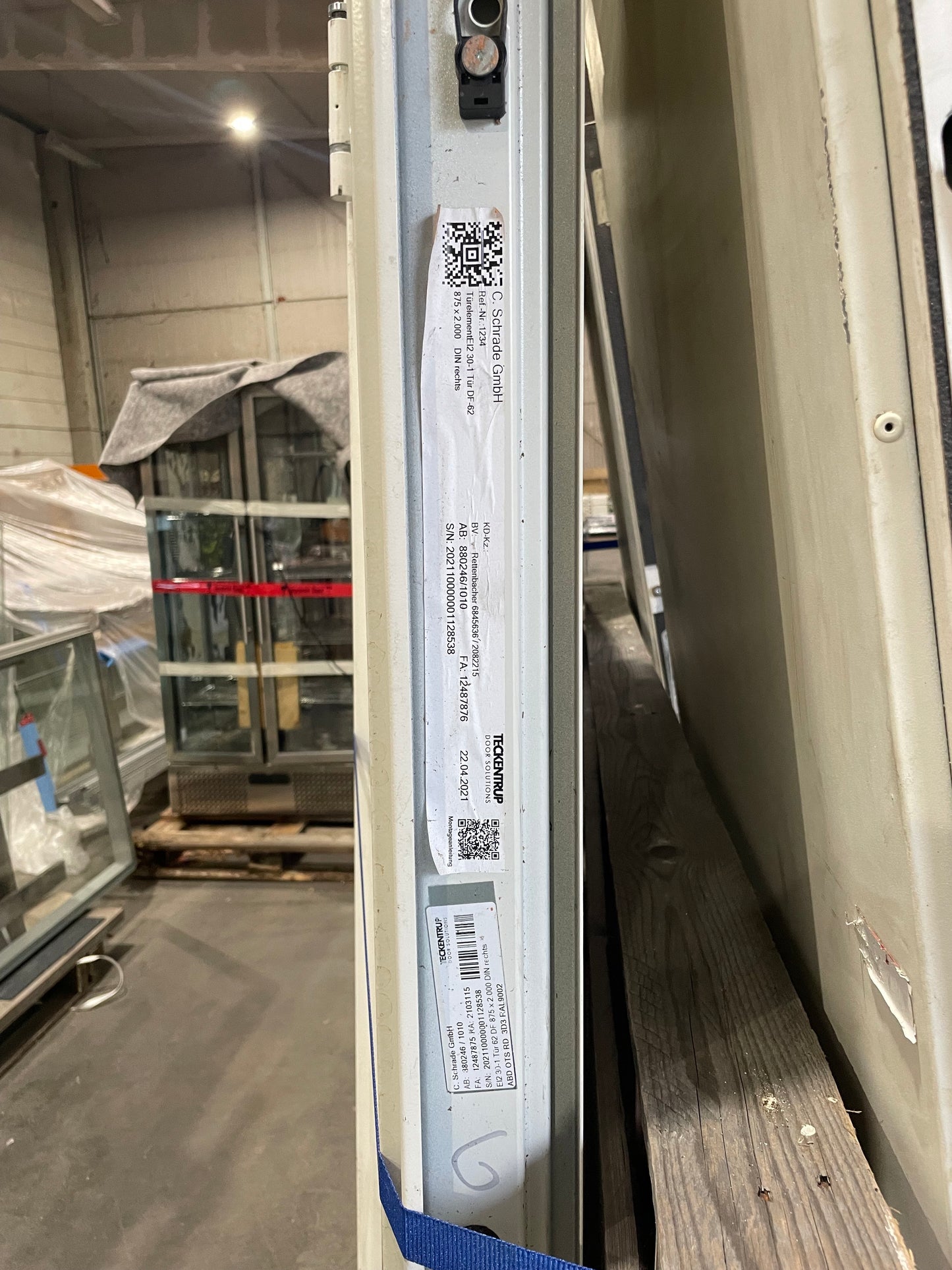 Teckentrup Stahltür EL2 30-1 Brandschutztür T-30 DIN R