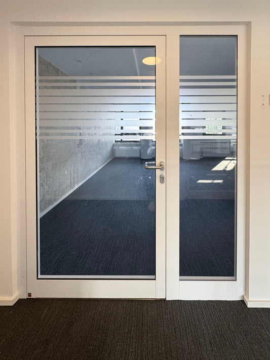 Innentüren Glas Hörmann mit seitlichen Öffnungsflügel (ehm. Rauchschutztür) B1780 H2125