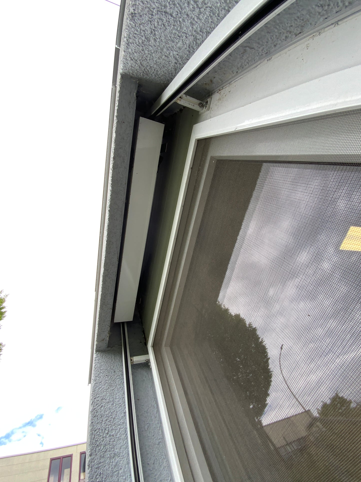 Fenster 2-fach Verglasung mit Jalousie - Kunststoff/Alu 94x127x8