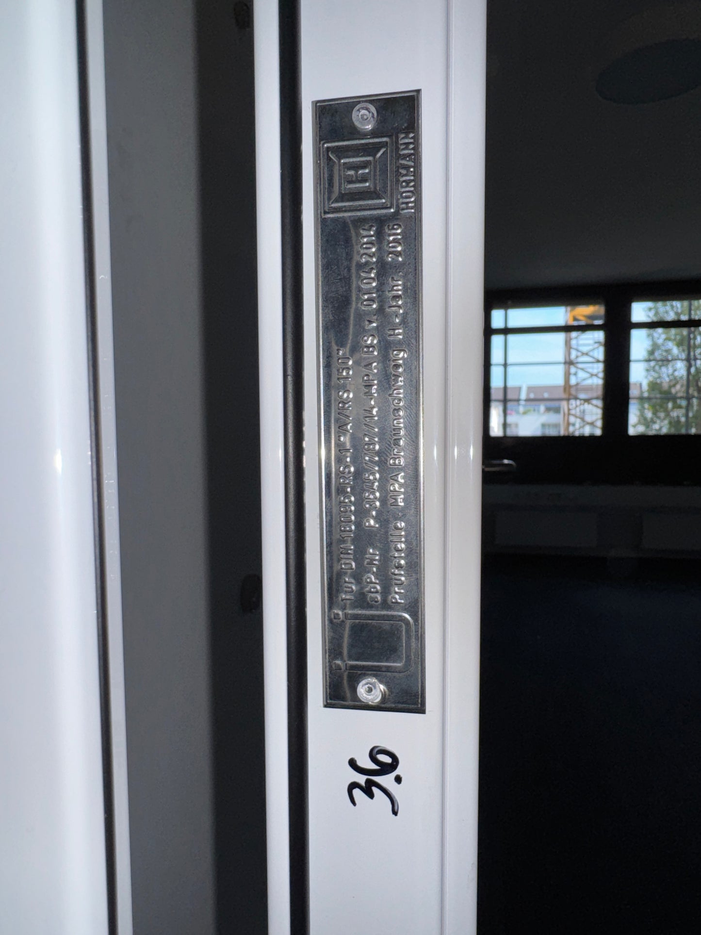 Innentüren Glas Hörmann (ehm. Rauchschutztür) B1140/B1150 H2125