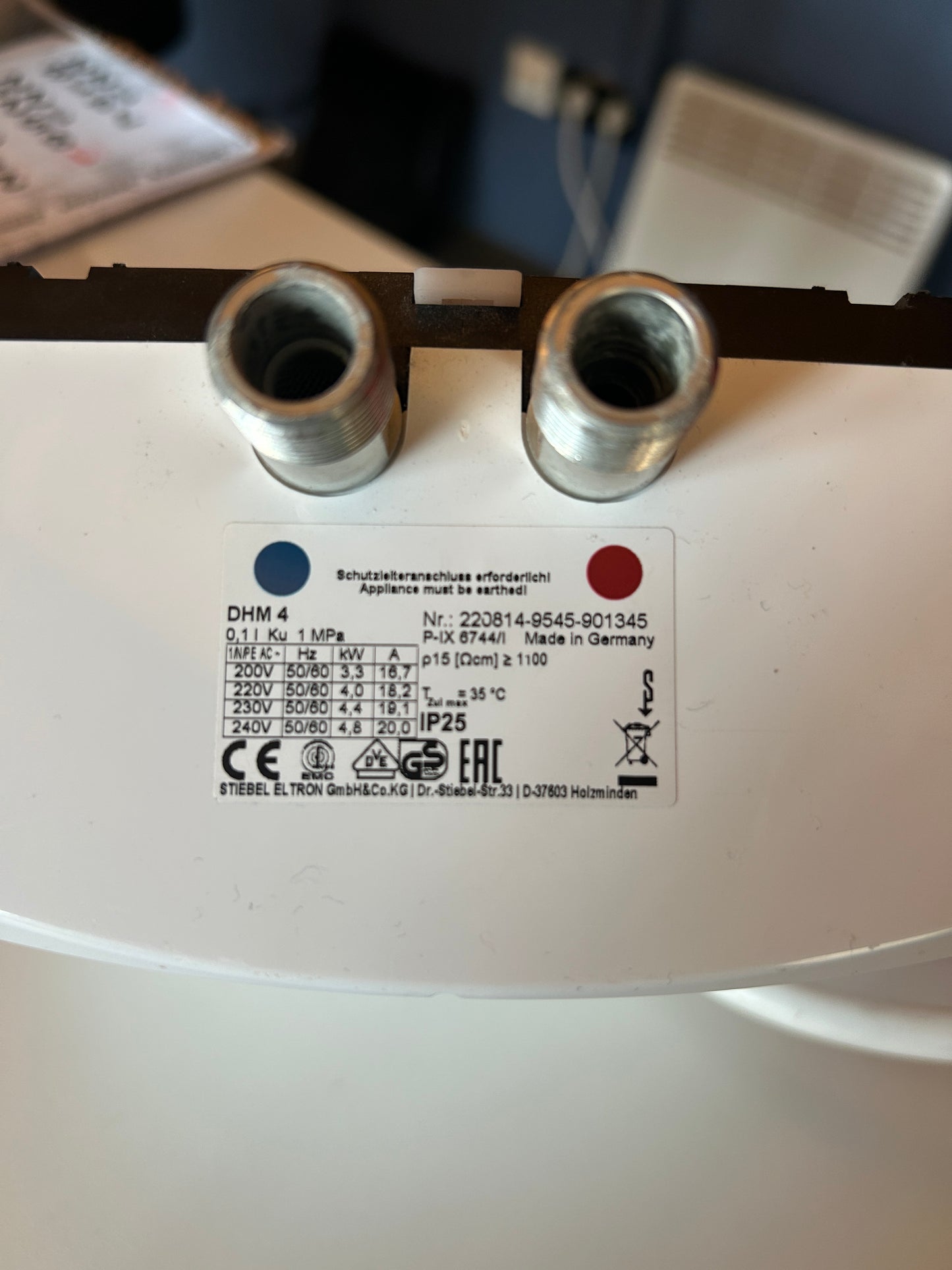Mini-Durchlauferhitzer Stiebel Eltron DHM4