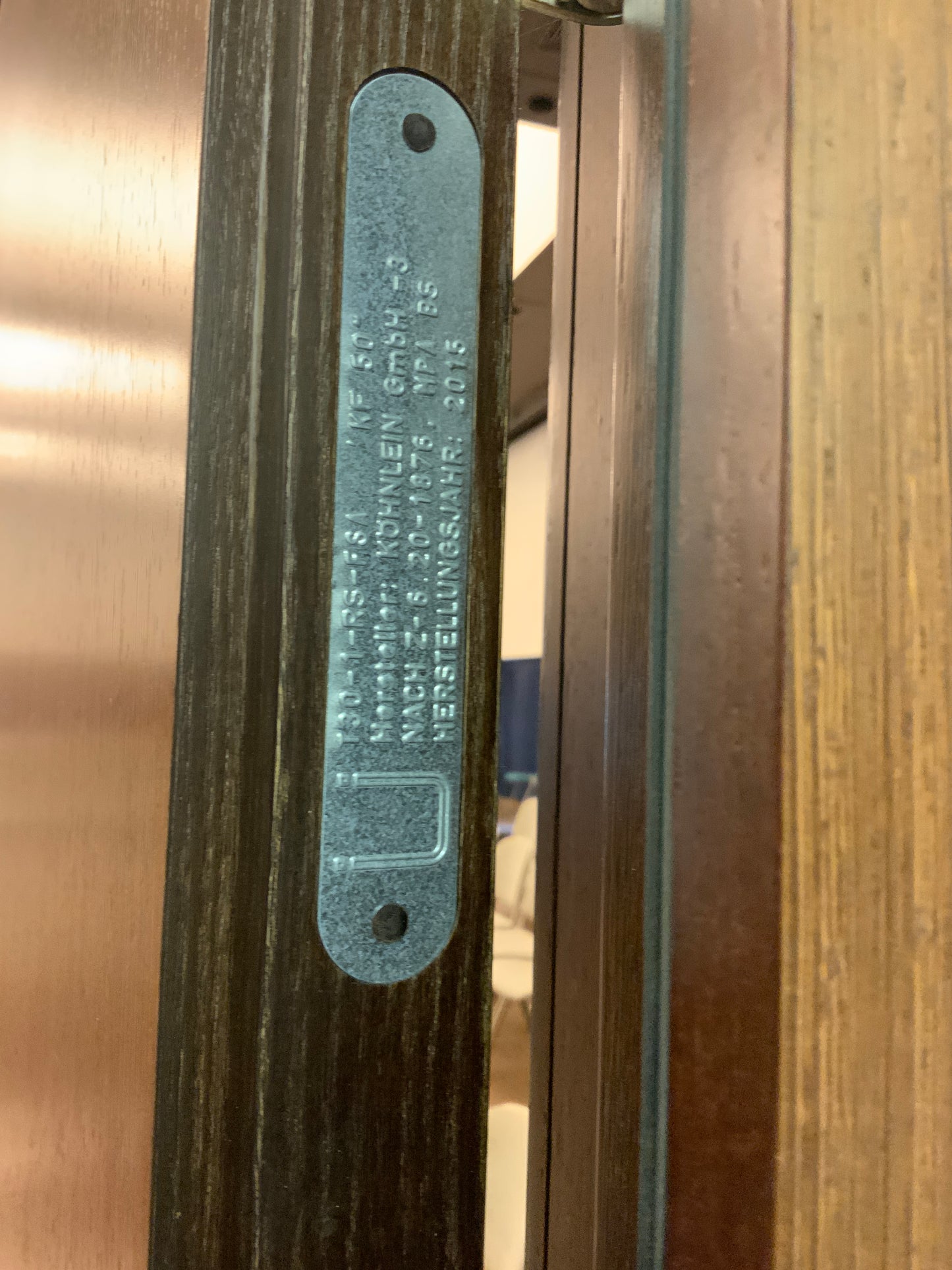 Brandschutztür T30-1-RS-FSA B105.5 H221.5