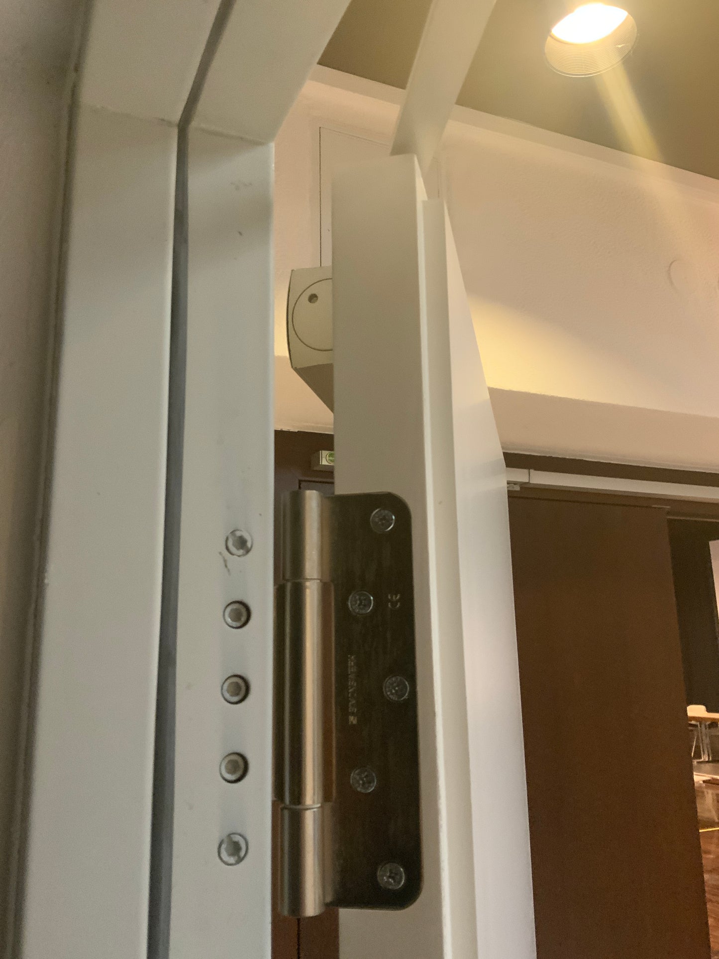 Brandschutztür weiß T30-1-RS-FSA B65 H201