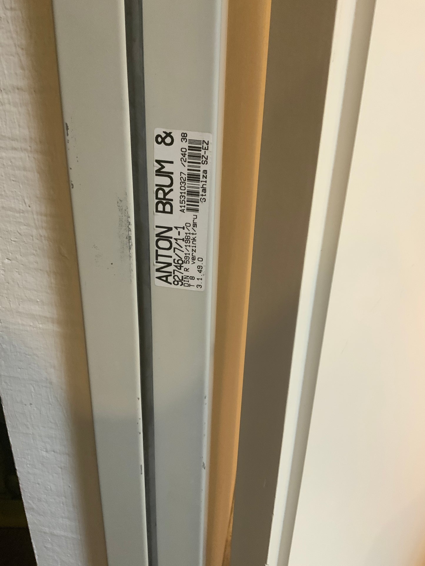 Brandschutztür weiß T30-1-RS-FSA B65 H201
