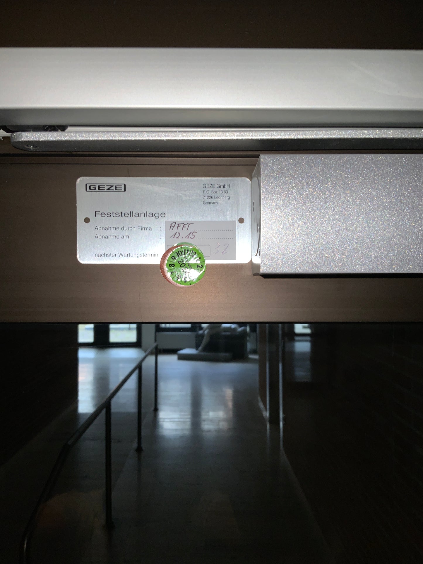 Doppelflügelige Brandschutztür Glas T30-2 RS-FSA B2200 H2500 (Din R Klinke)