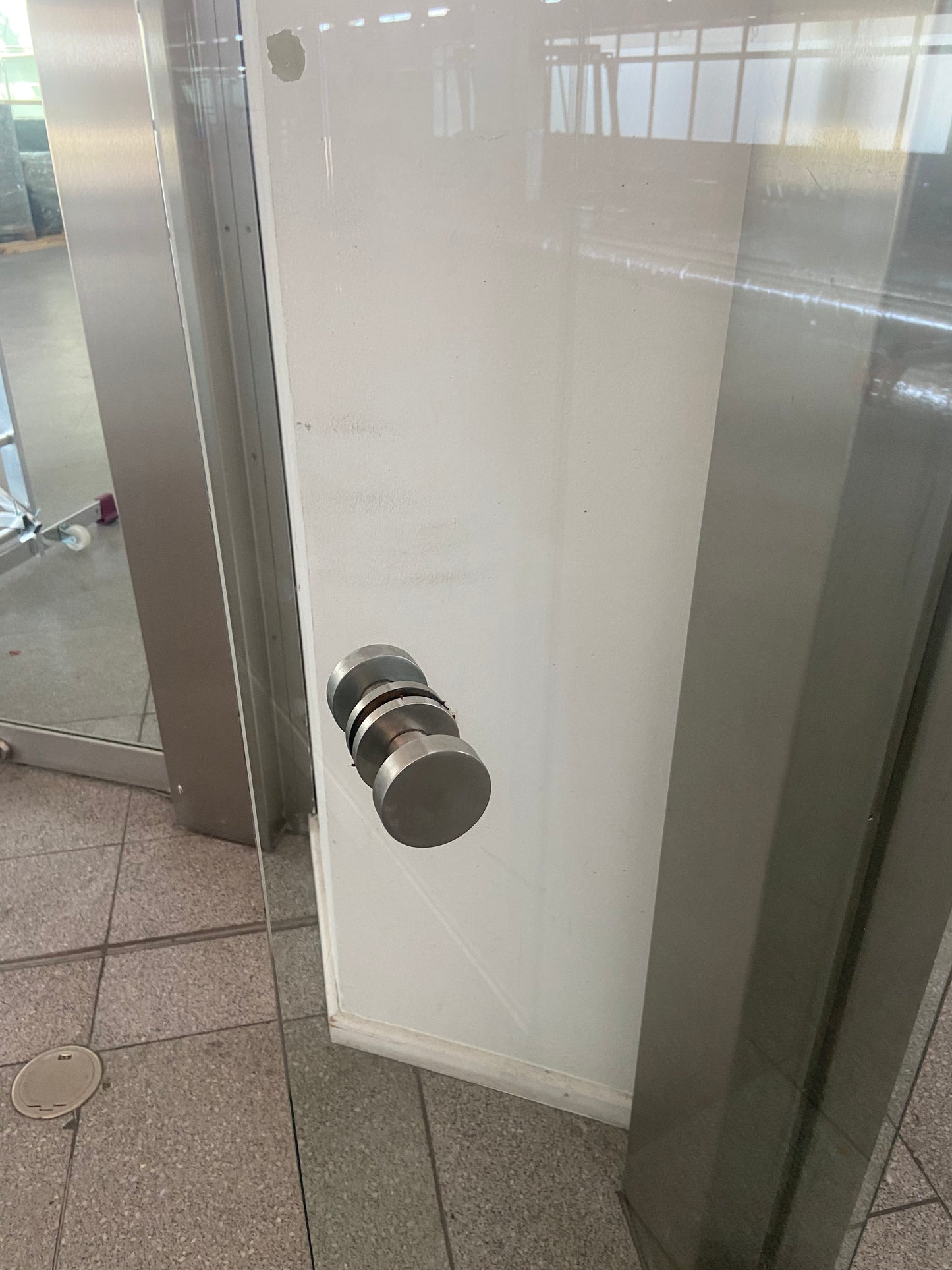 Glas-Faltwandsystem Typ 1 C (mit selbsttragendem Portal) – ReUse