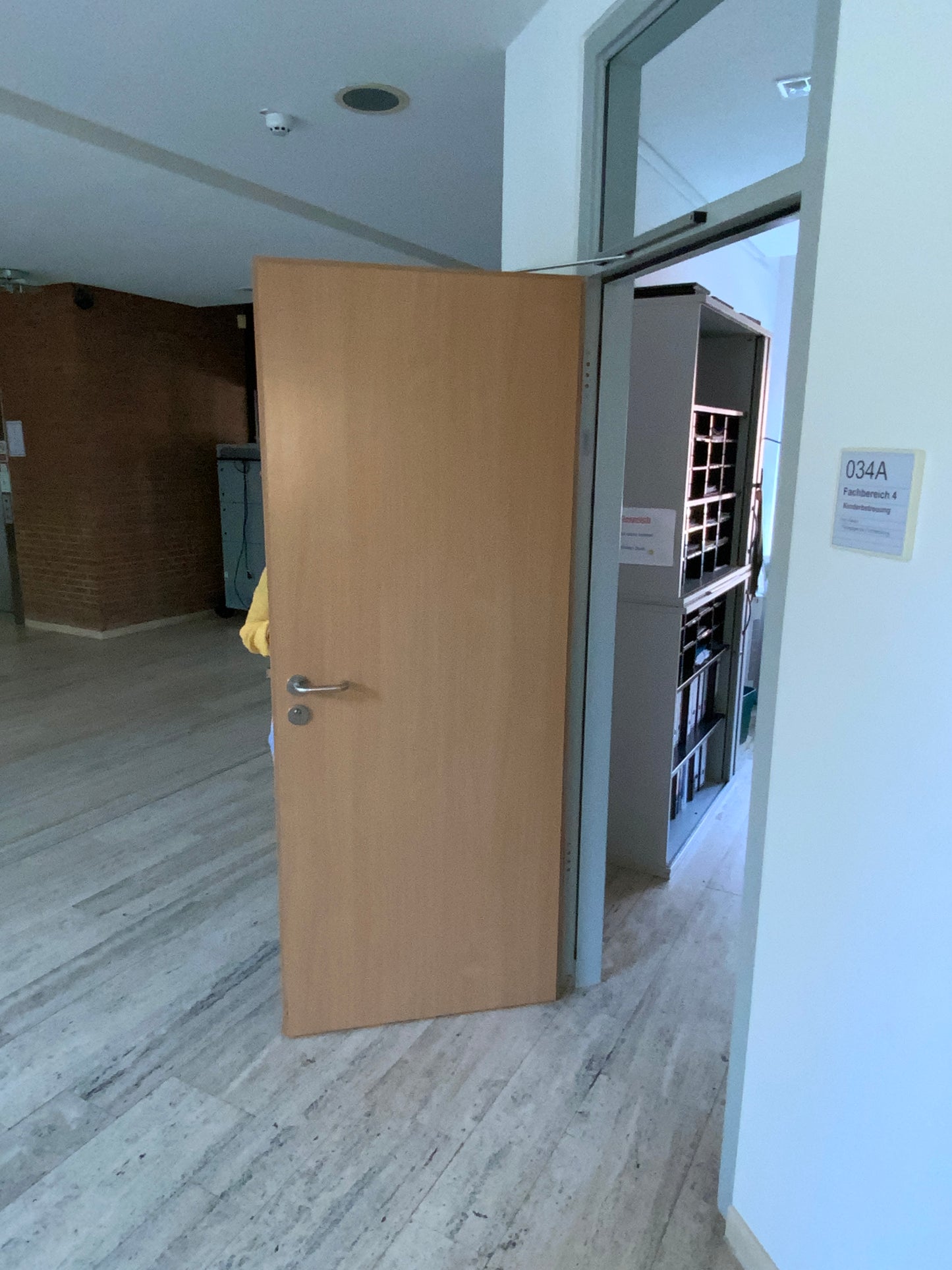 Brandschutztür mit Oberlicht T30-1-RS-FSA B95 H257