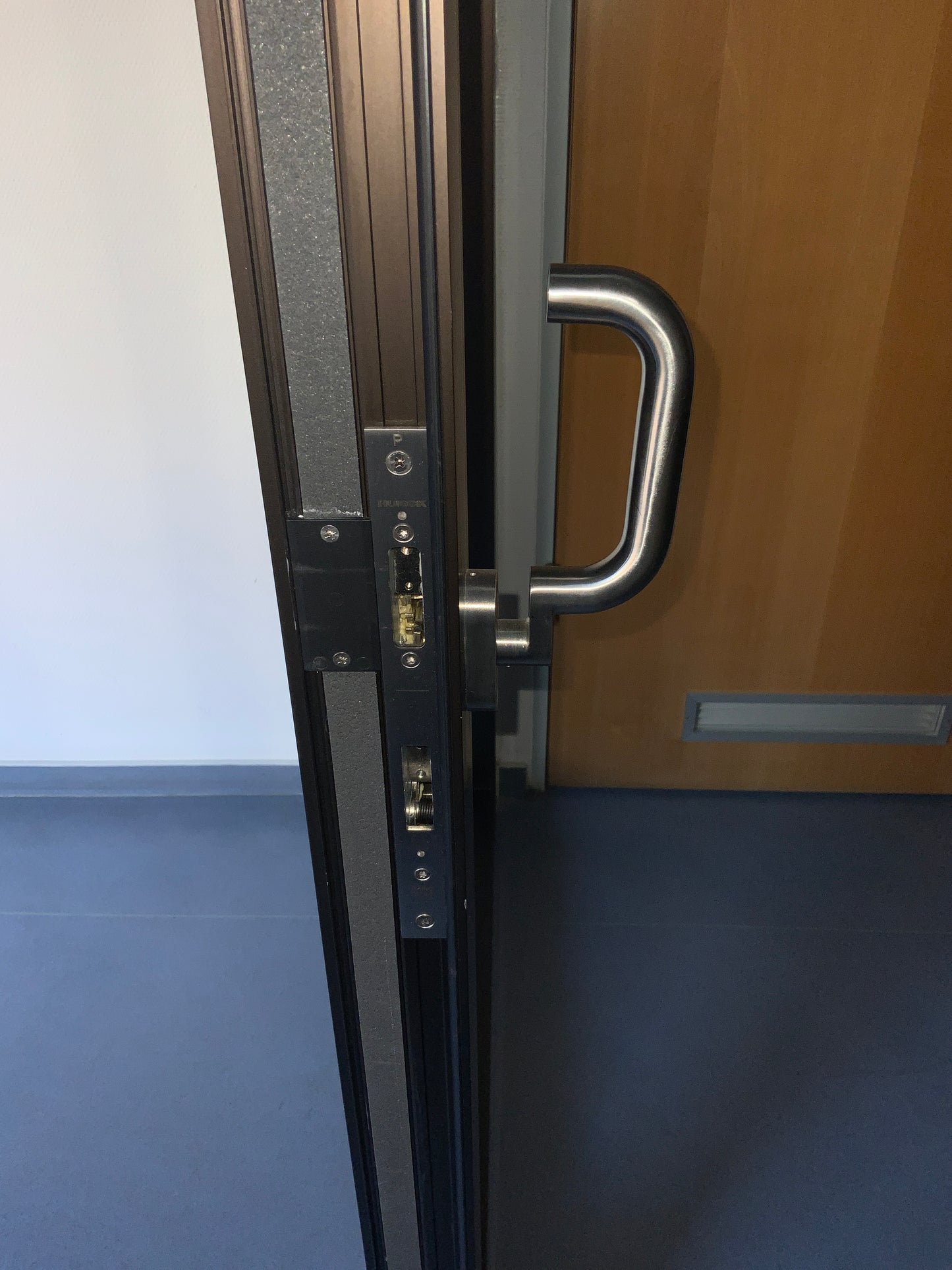 Doppelflügelige Brandschutztür Glas T30-2-RS-FSA B220 H240