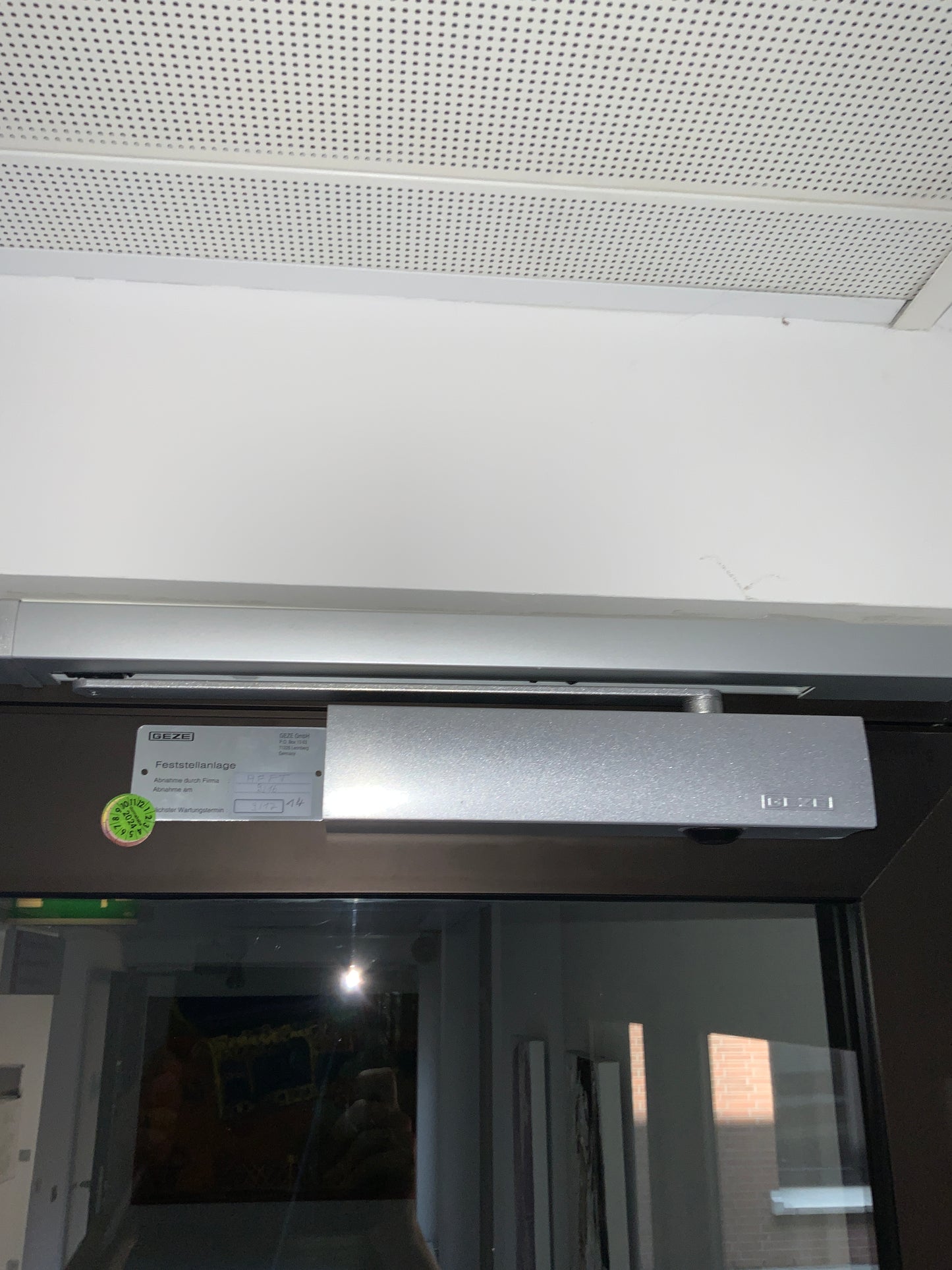 Doppelflügelige Brandschutztür Glas T30-2-RS-FSA B220 H240