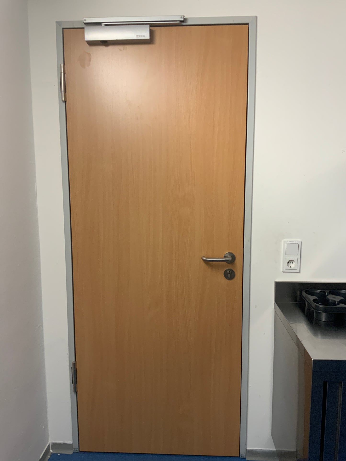Brandschutztür Holz Koehnlein T30-1-RS-FSA "KF 50" B95 H214 DIN L