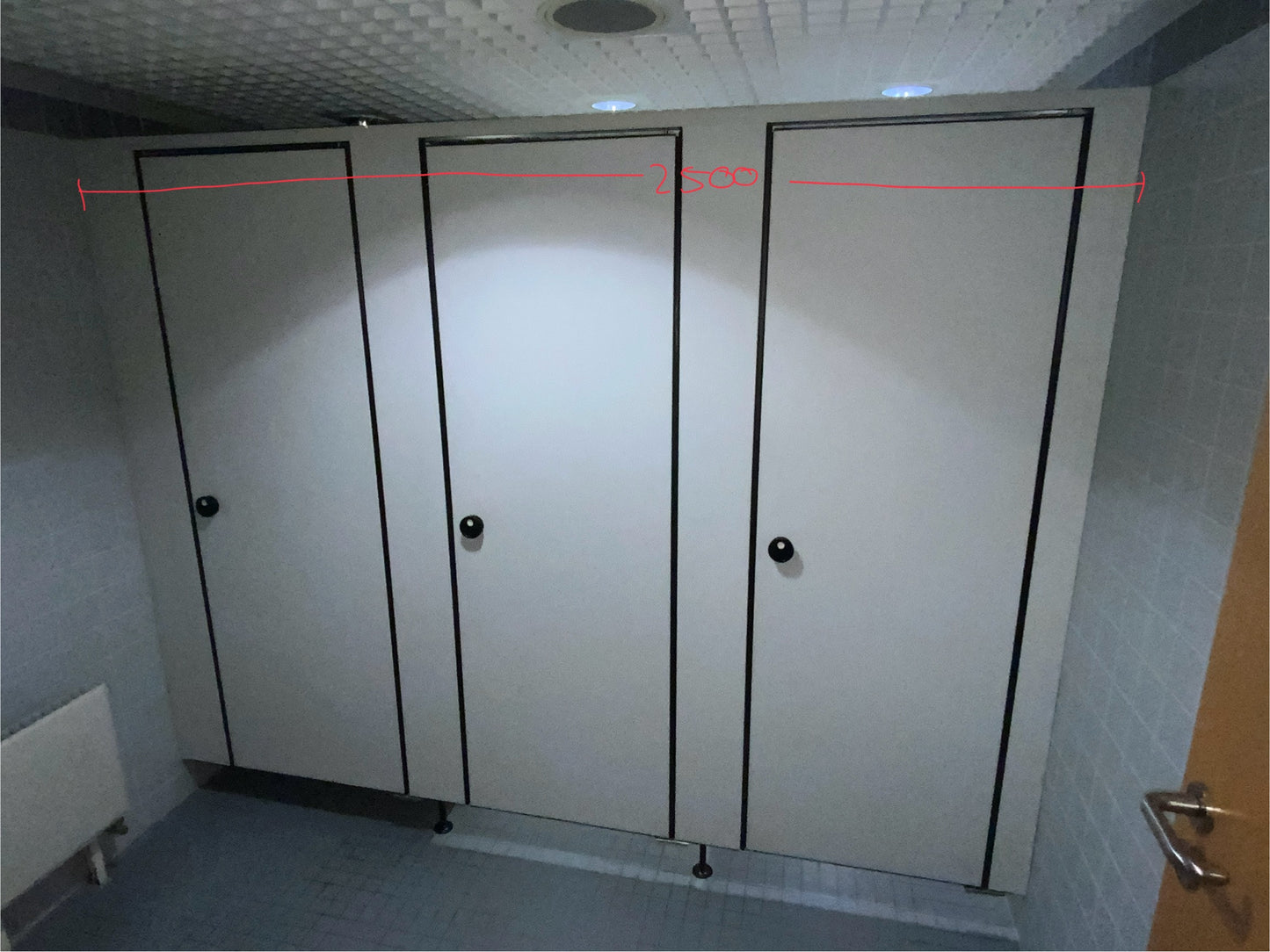 WC Trennwandsystem