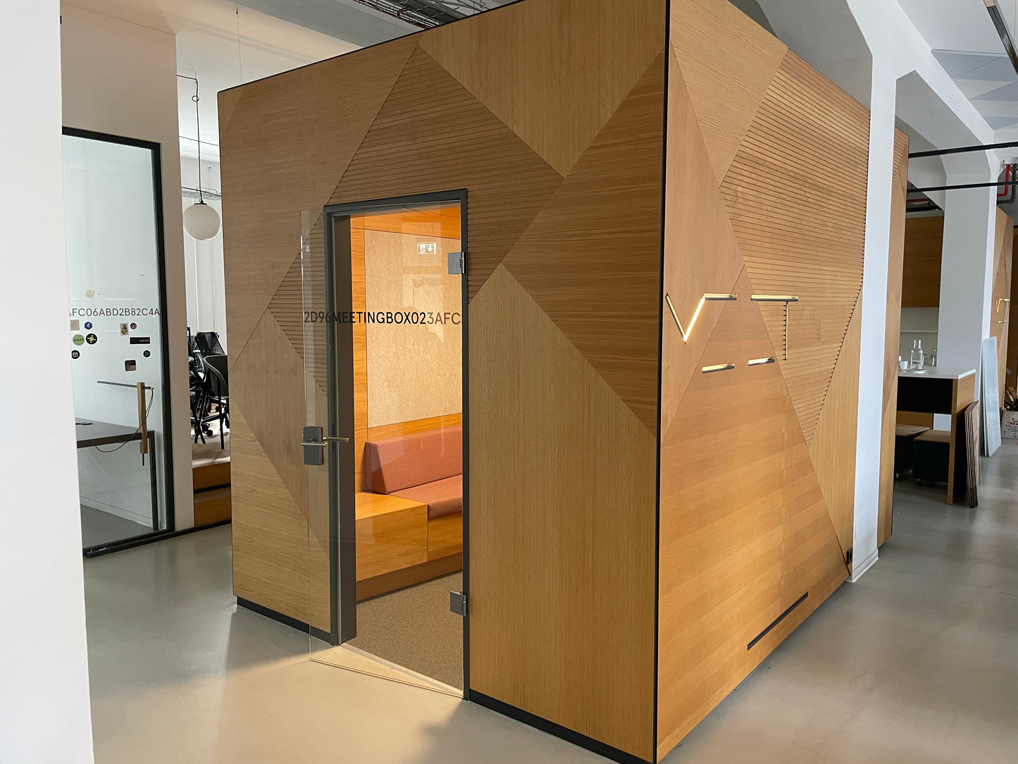 Glastür DORMAKABA 206x92 cm (ohne Zarge)