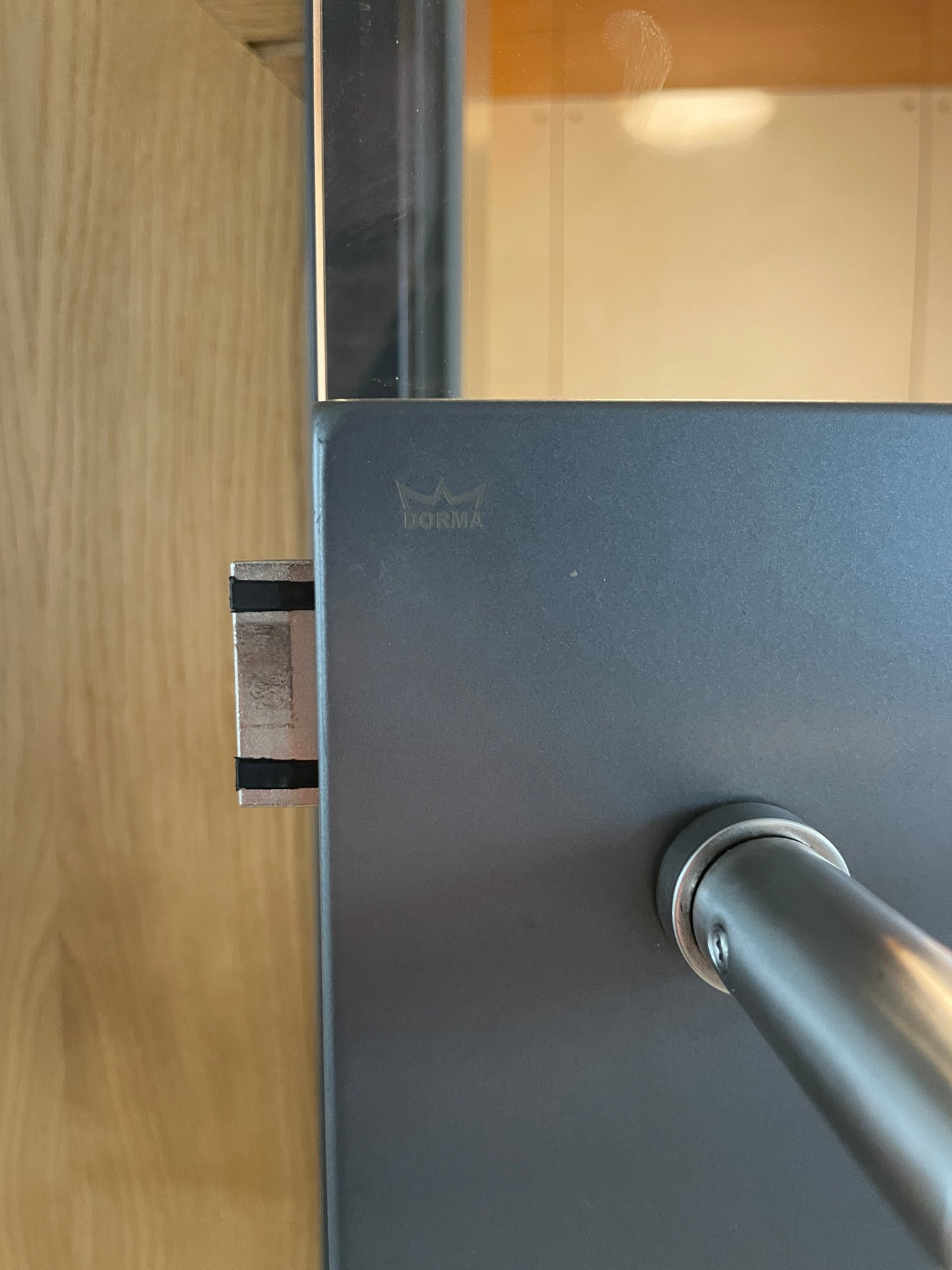 Glastür DORMAKABA 206x92 cm (ohne Zarge)