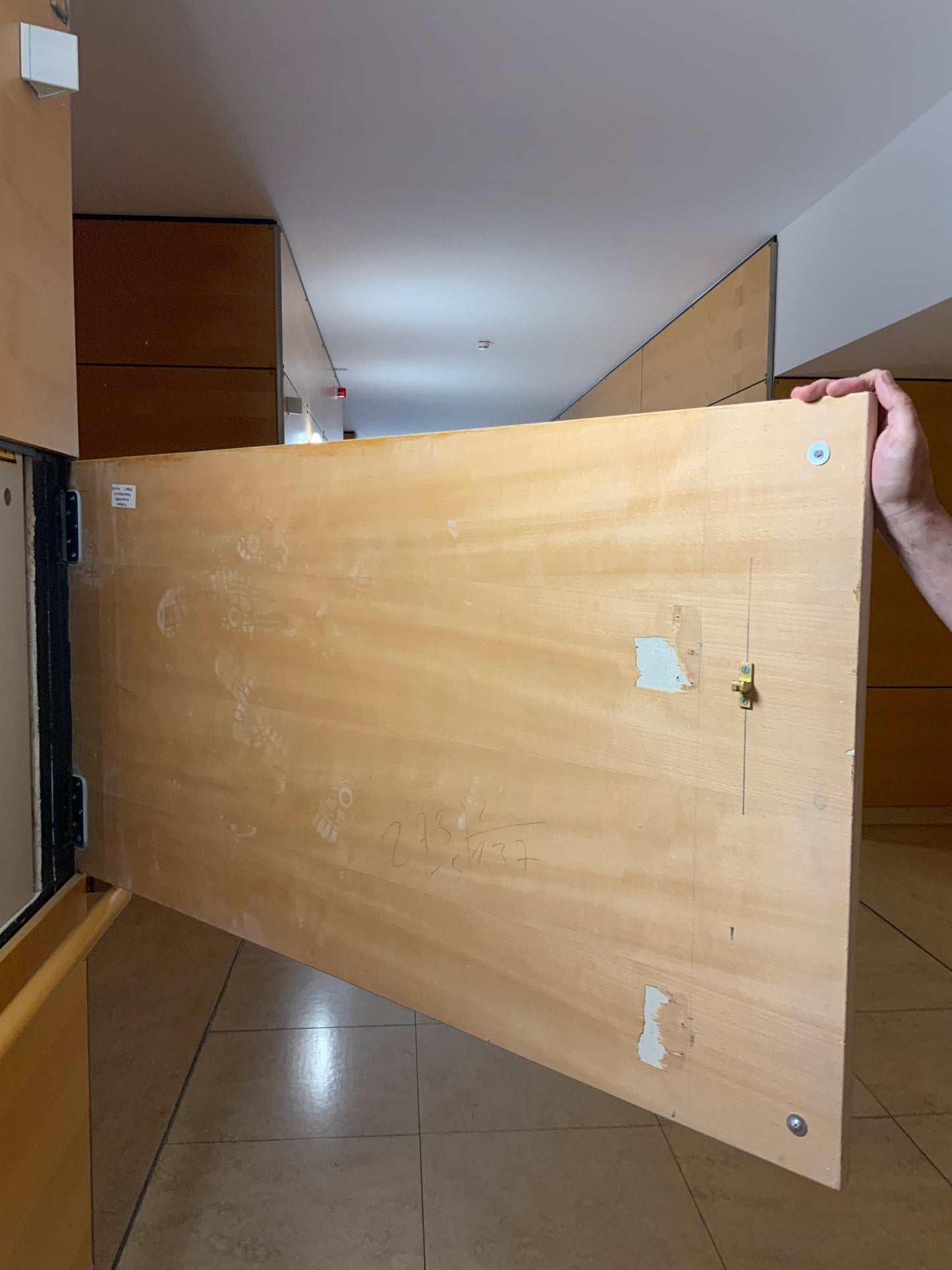 Wandverkleidung - mineralische Platte mit Holzfurnier - verschiedene Maße verfügbar