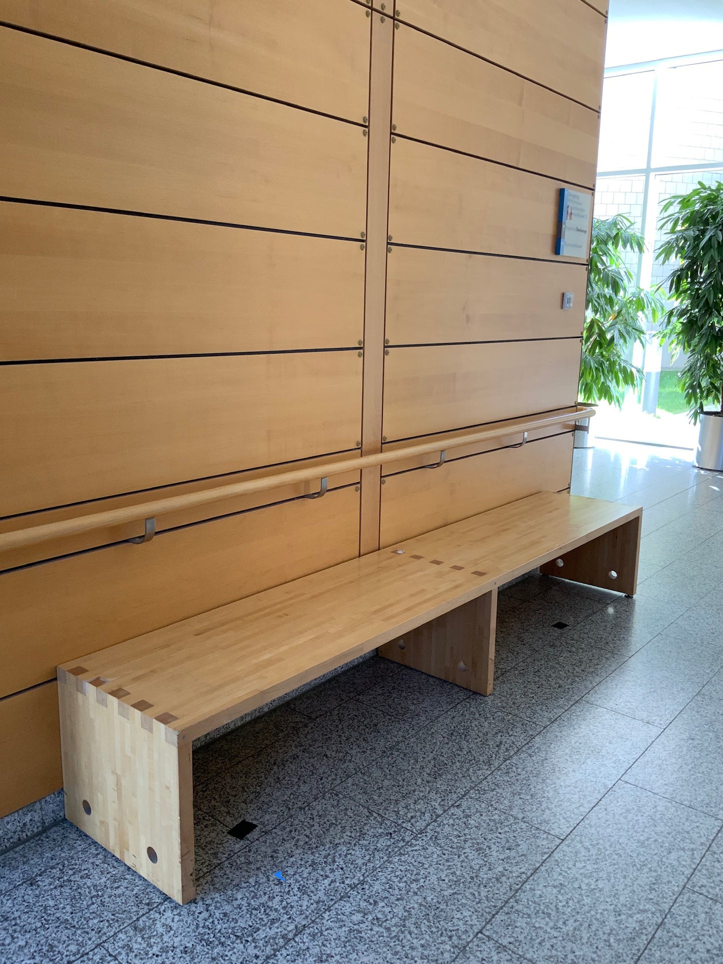 Sitzbank - Holz 273x45x50cm