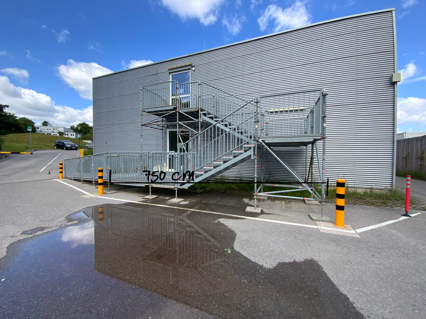 Layher-Allround Gerüst - Stahl 7500x5000x3500mm