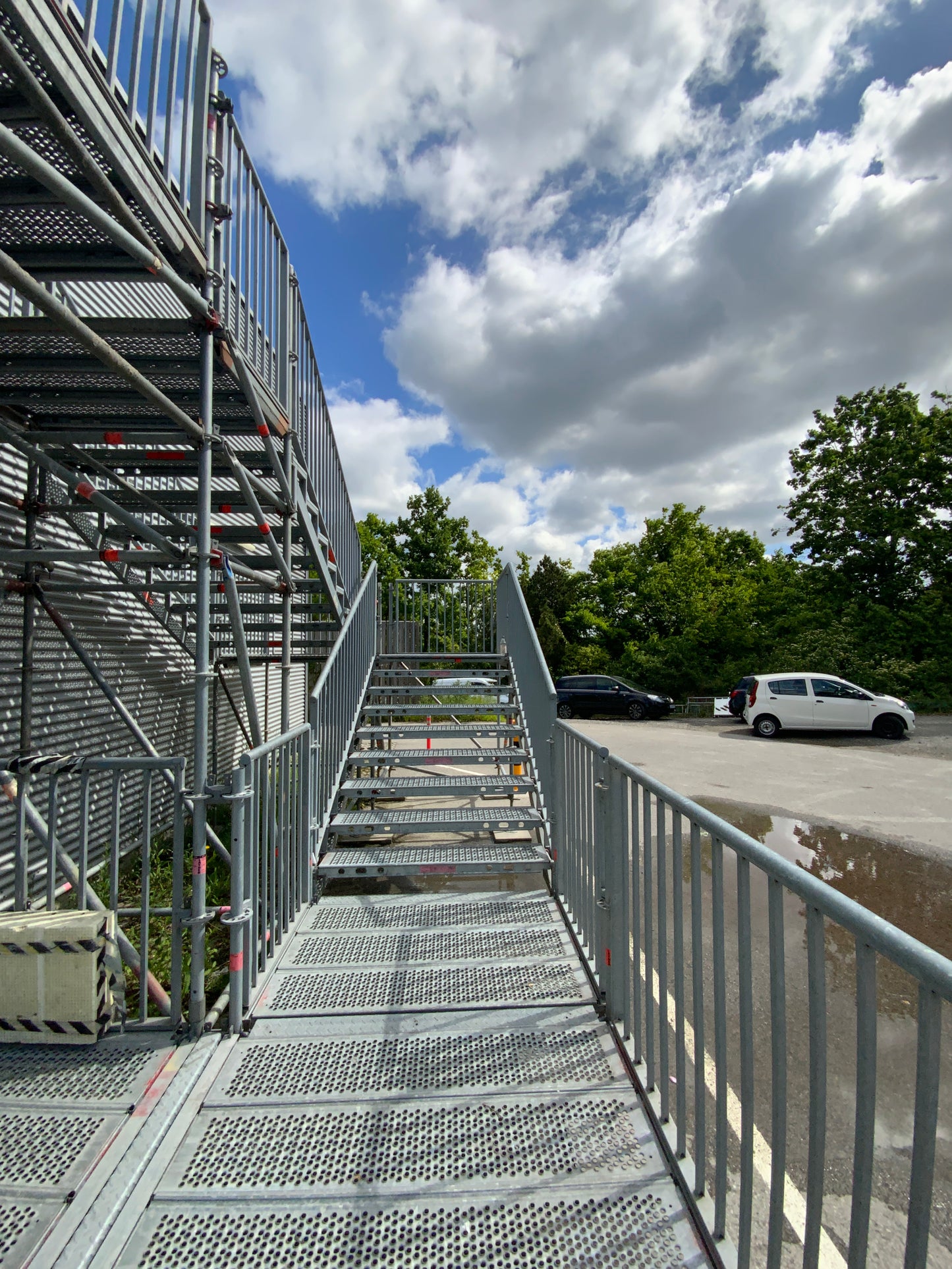 Layher-Allround Gerüst - Stahl 7500x5000x3500mm