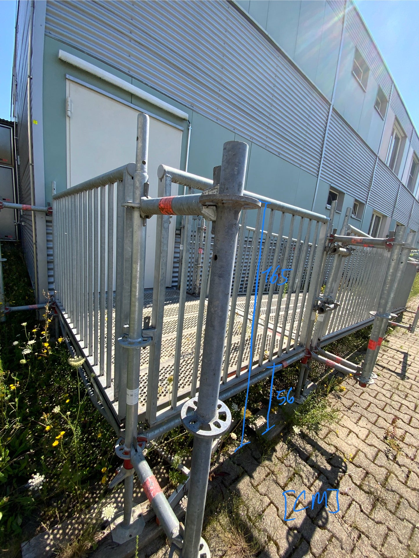 Rampe - Stahl 1620x560x8200mm