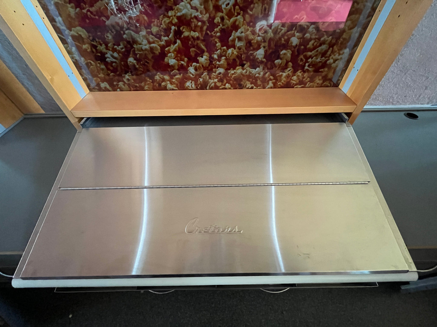 Popcorn Aufbewahrung - Cretors 780x1200 mm