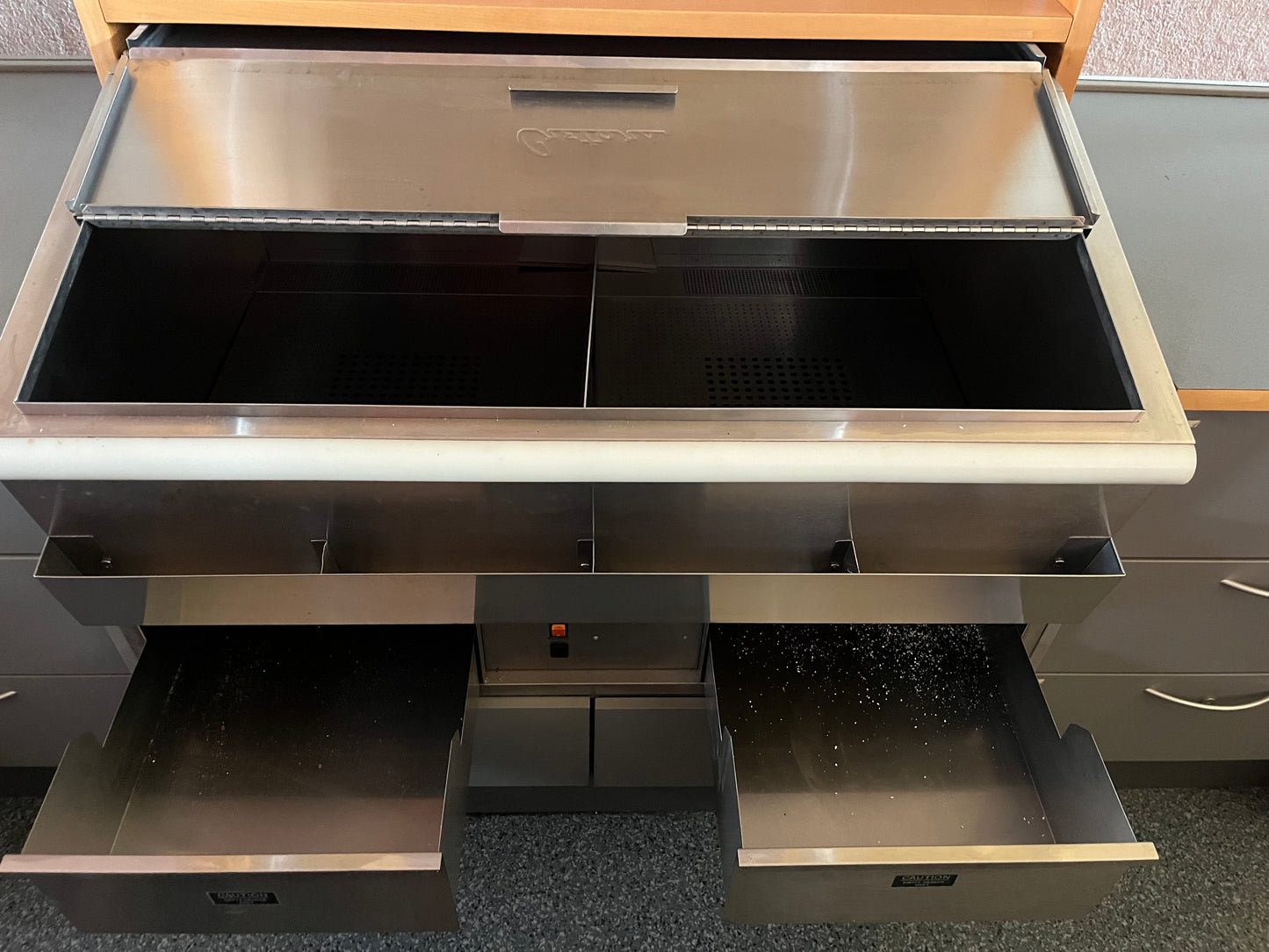 Popcorn Aufbewahrung - Cretors 780x1200 mm
