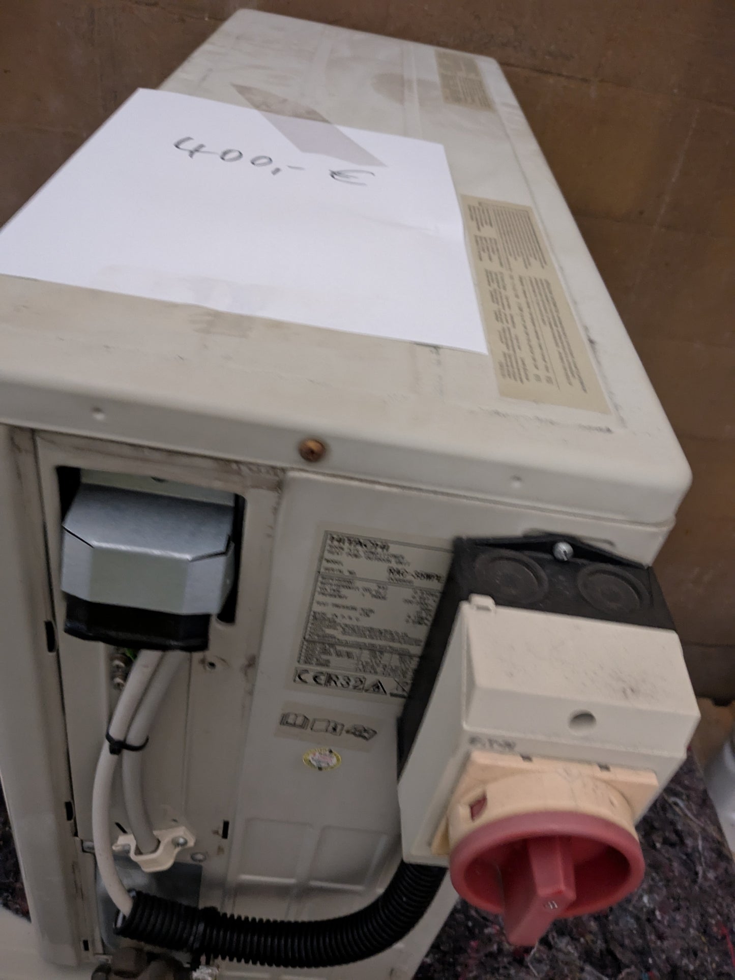 Hitachi Split-Außengerät, 3,5 kW Nennkälteleistung