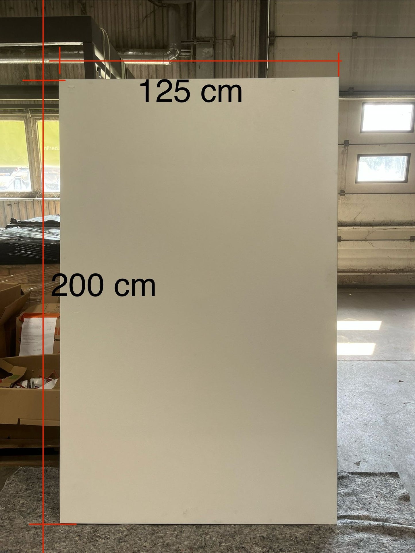 ReUse Akustikpaneel 1250 x 45 x 2000 mm – inkl. Halterbänder